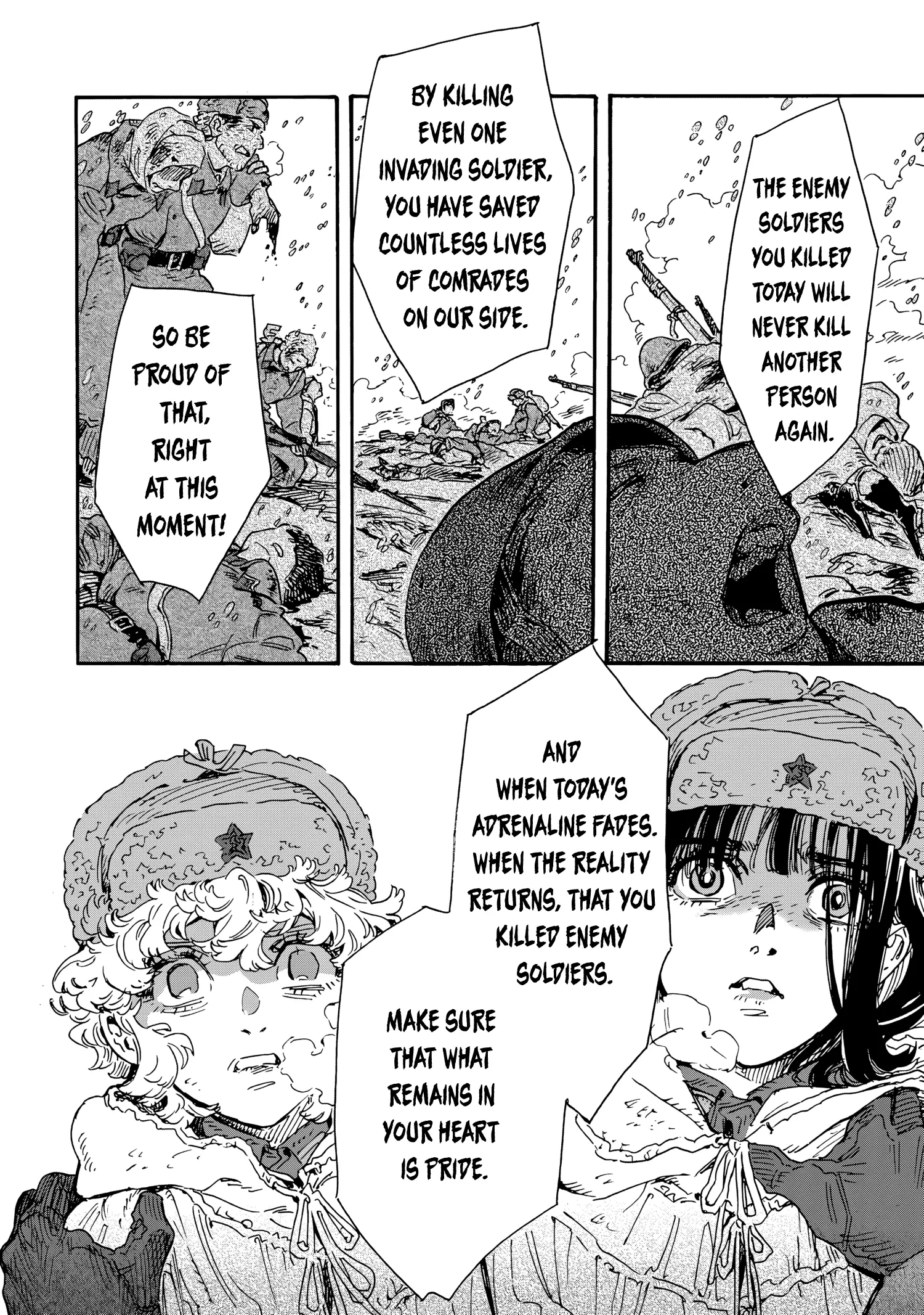 Comrade Girls, Shoot the Enemy Chapter 10 page 33