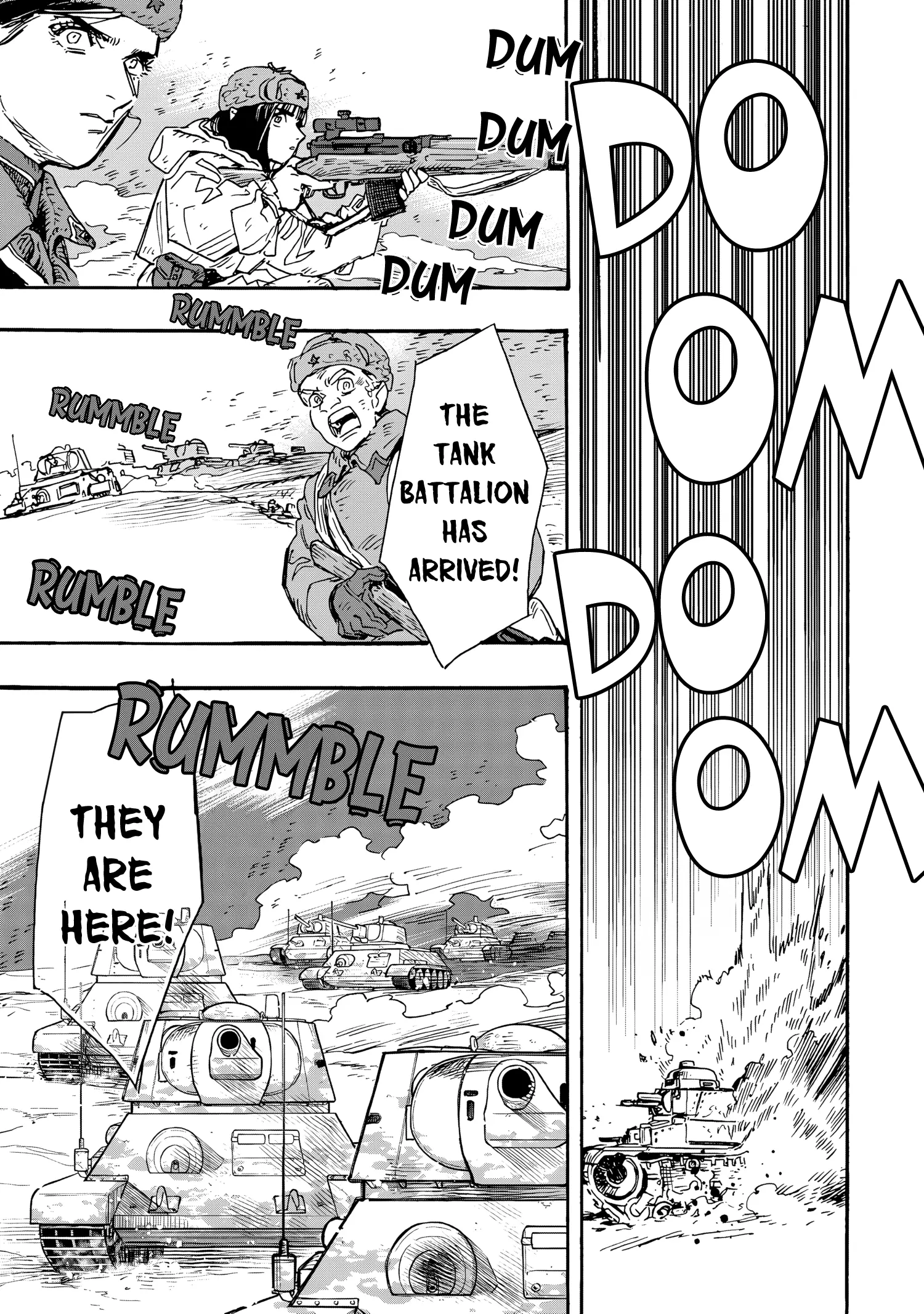 Comrade Girls, Shoot the Enemy Chapter 10 page 26