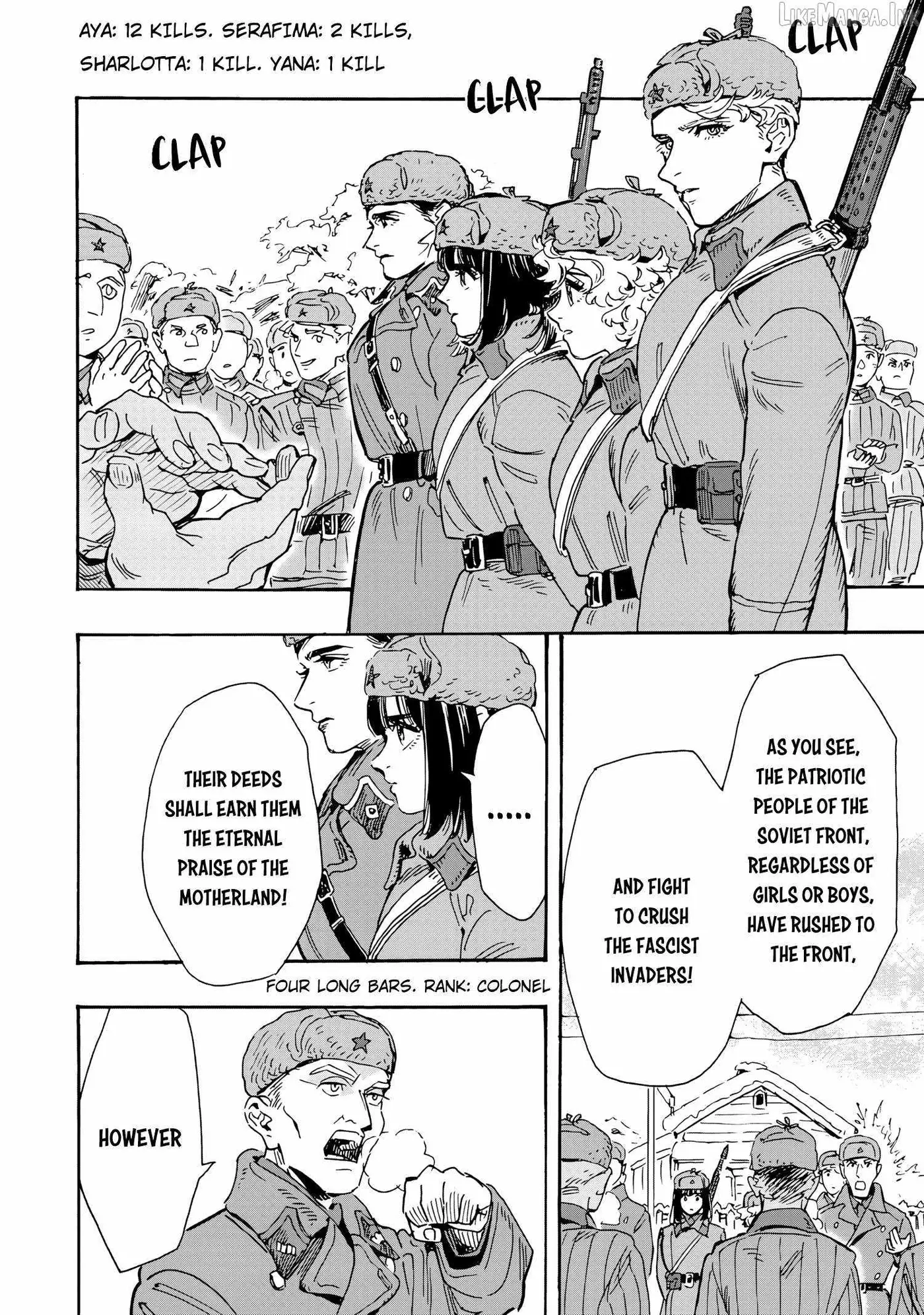 Comrade Girls, Shoot the Enemy Chapter 11 page 5