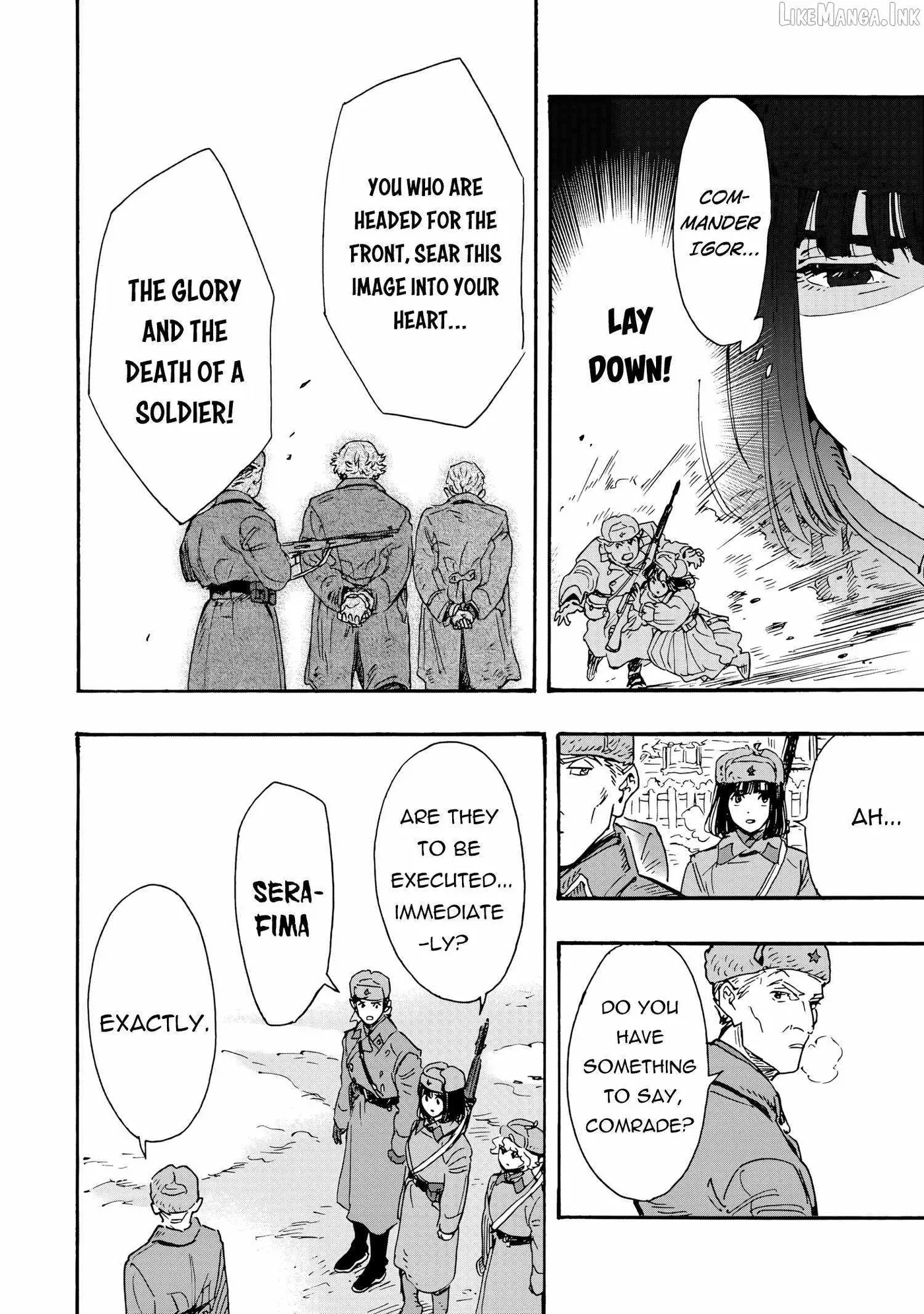 Comrade Girls, Shoot the Enemy Chapter 11 page 7