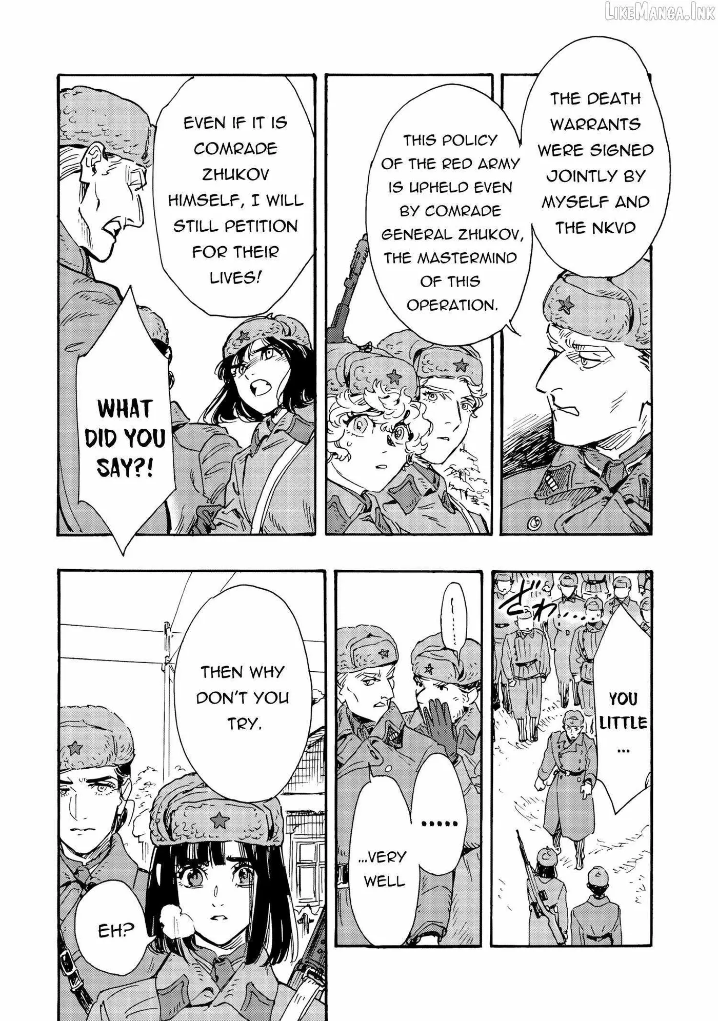 Comrade Girls, Shoot the Enemy Chapter 11 page 9