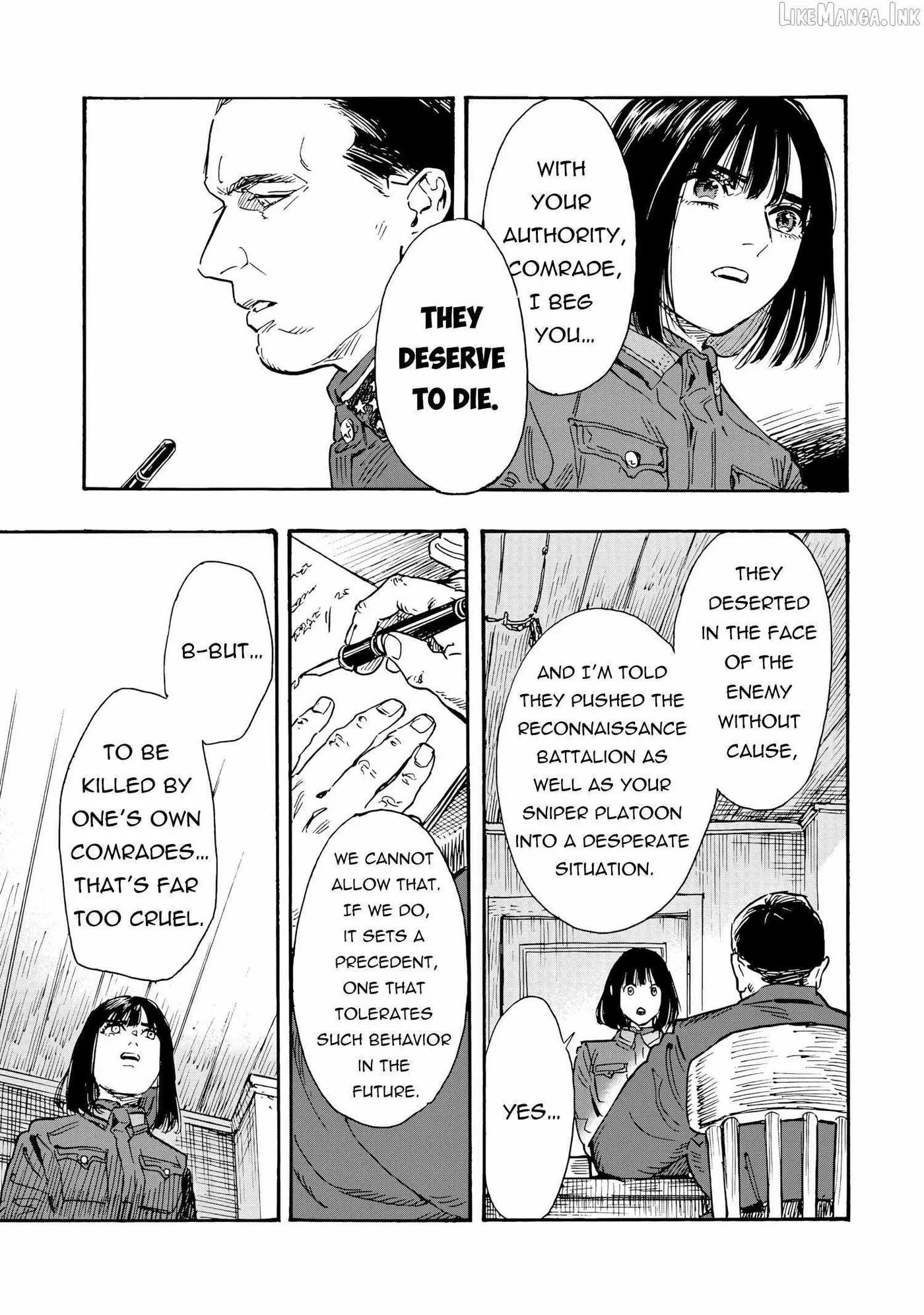 Comrade Girls, Shoot the Enemy Chapter 11 page 12