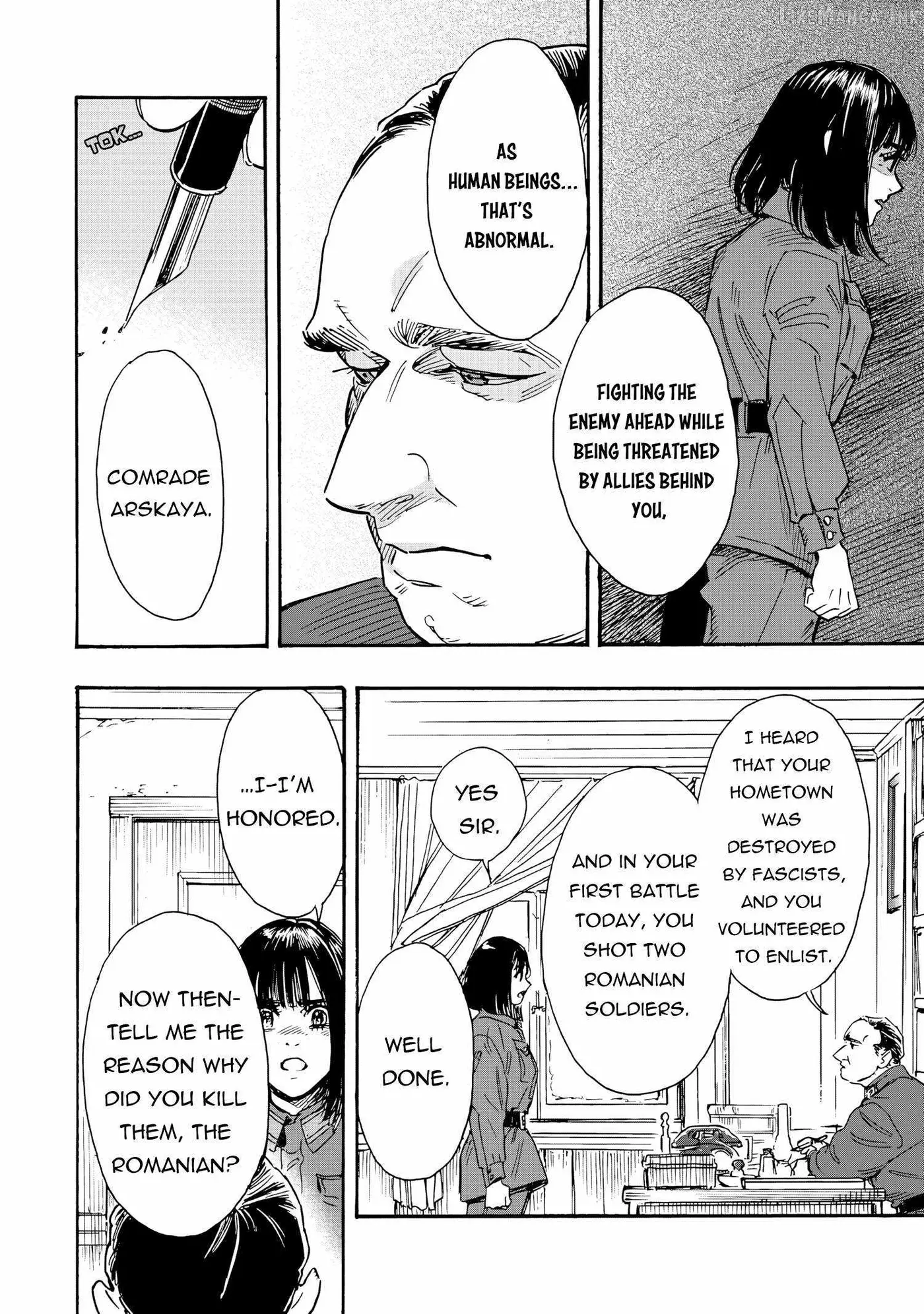 Comrade Girls, Shoot the Enemy Chapter 11 page 13