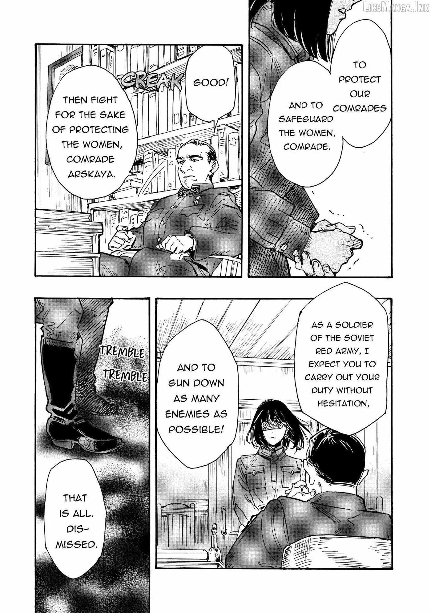 Comrade Girls, Shoot the Enemy Chapter 11 page 23