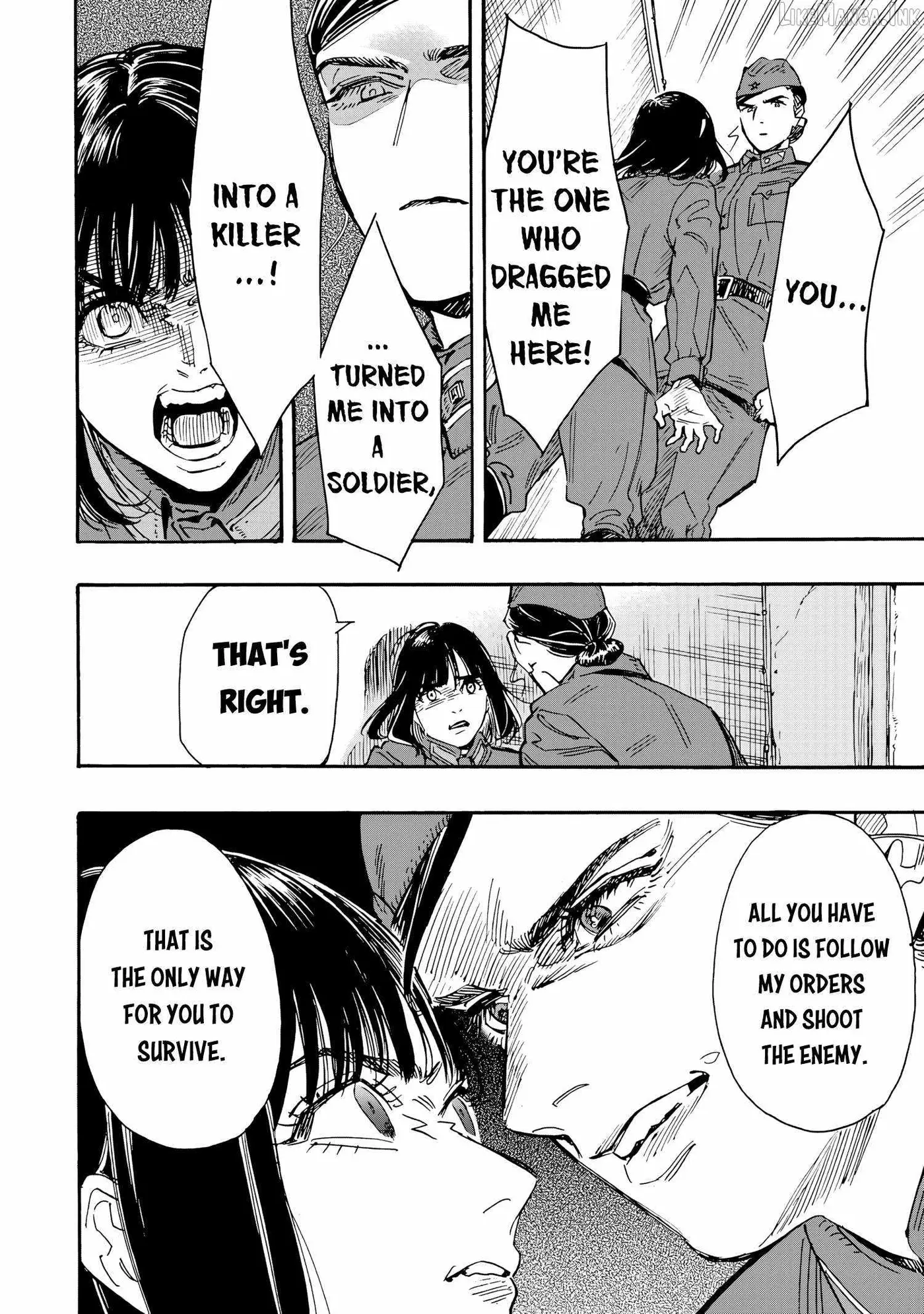 Comrade Girls, Shoot the Enemy Chapter 11 page 25
