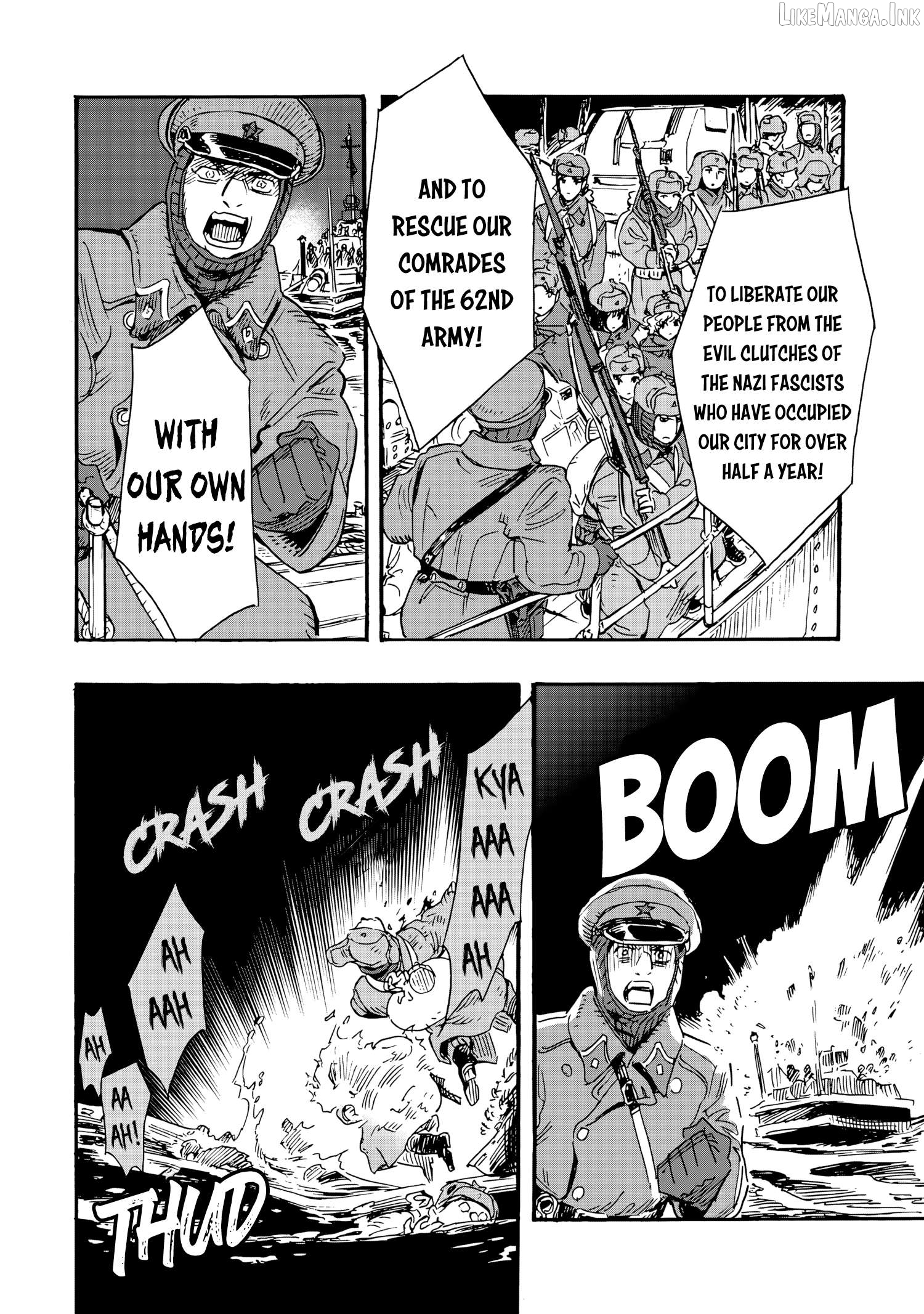 Comrade Girls, Shoot the Enemy Chapter 12 page 9