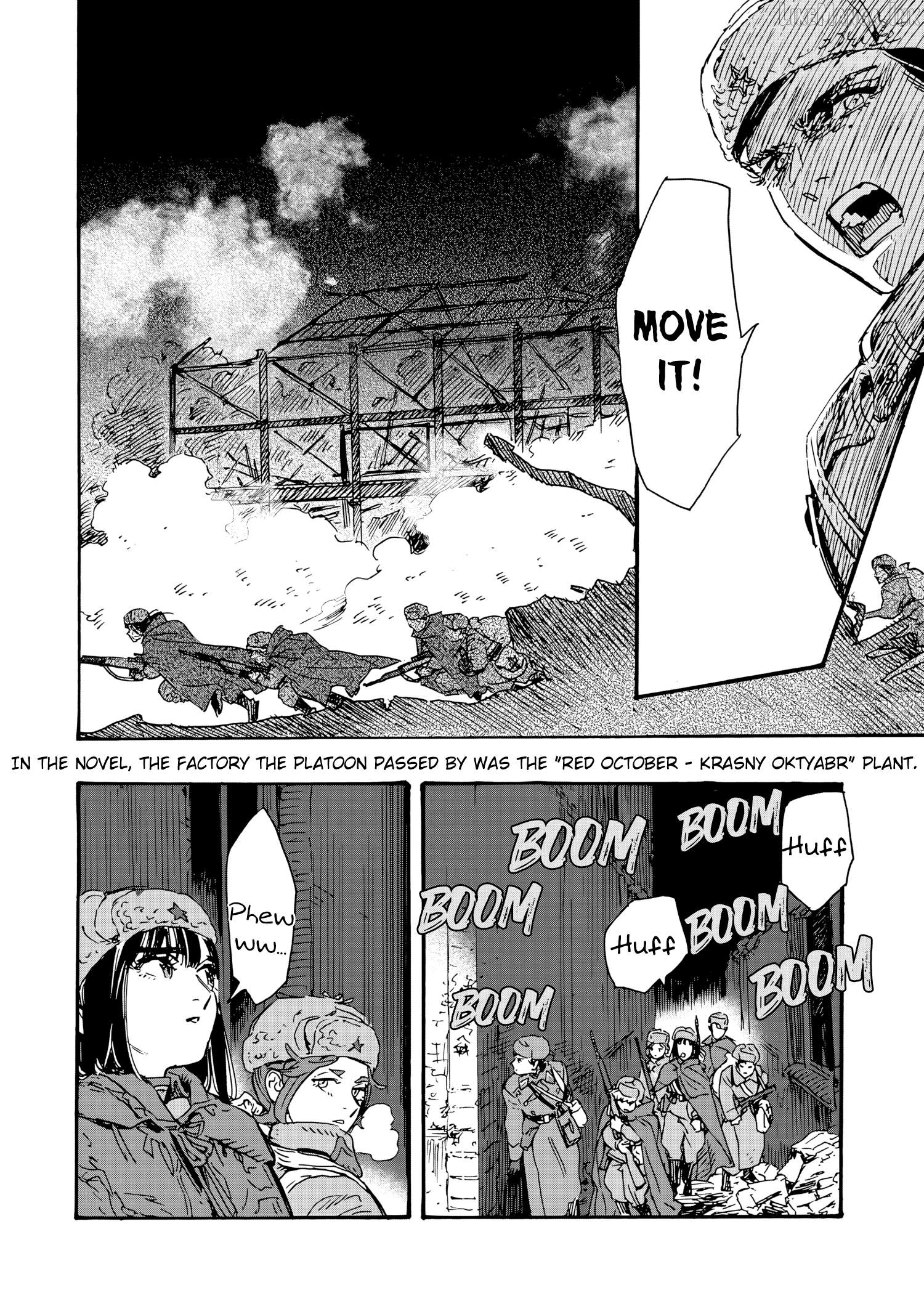 Comrade Girls, Shoot the Enemy Chapter 12 page 13