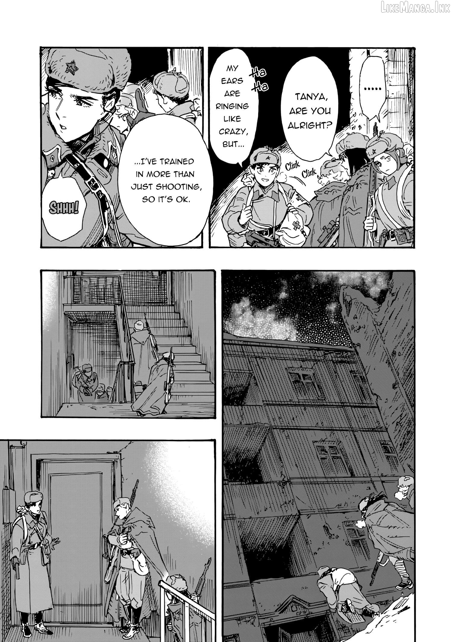 Comrade Girls, Shoot the Enemy Chapter 12 page 14
