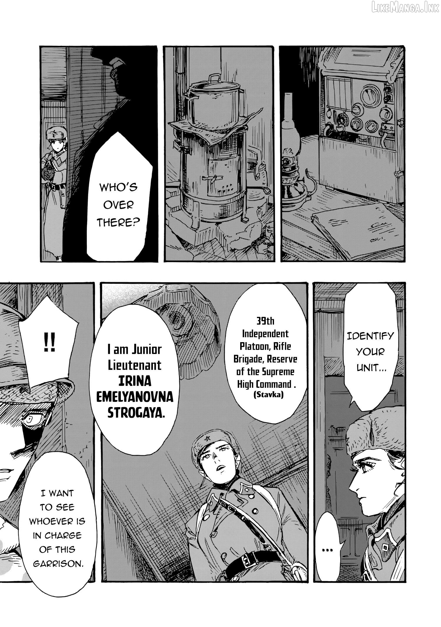 Comrade Girls, Shoot the Enemy Chapter 12 page 16