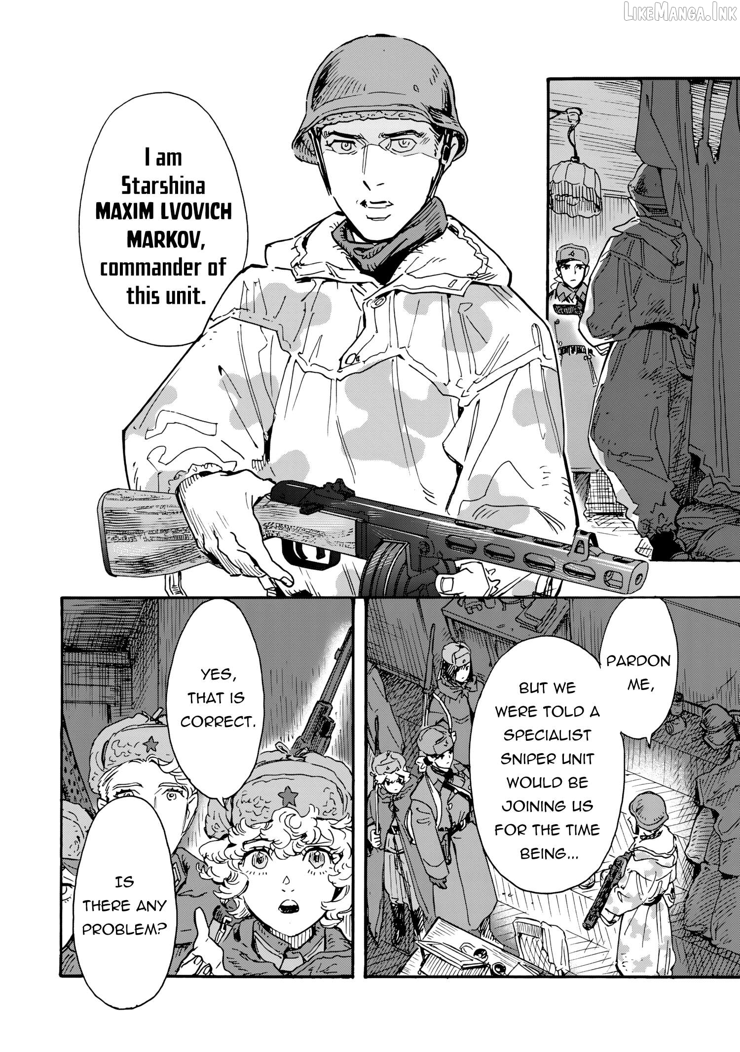 Comrade Girls, Shoot the Enemy Chapter 12 page 17