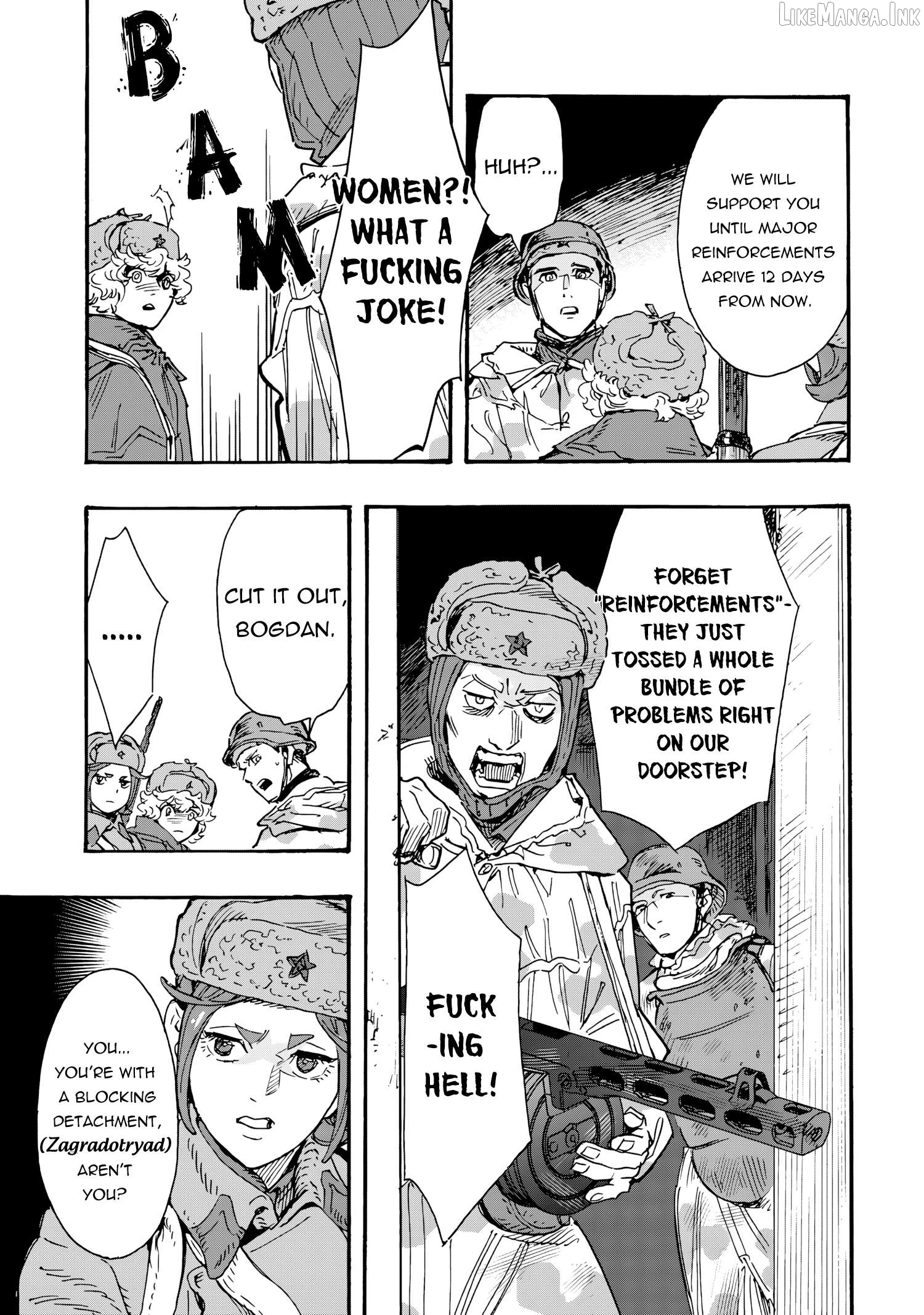 Comrade Girls, Shoot the Enemy Chapter 12 page 18