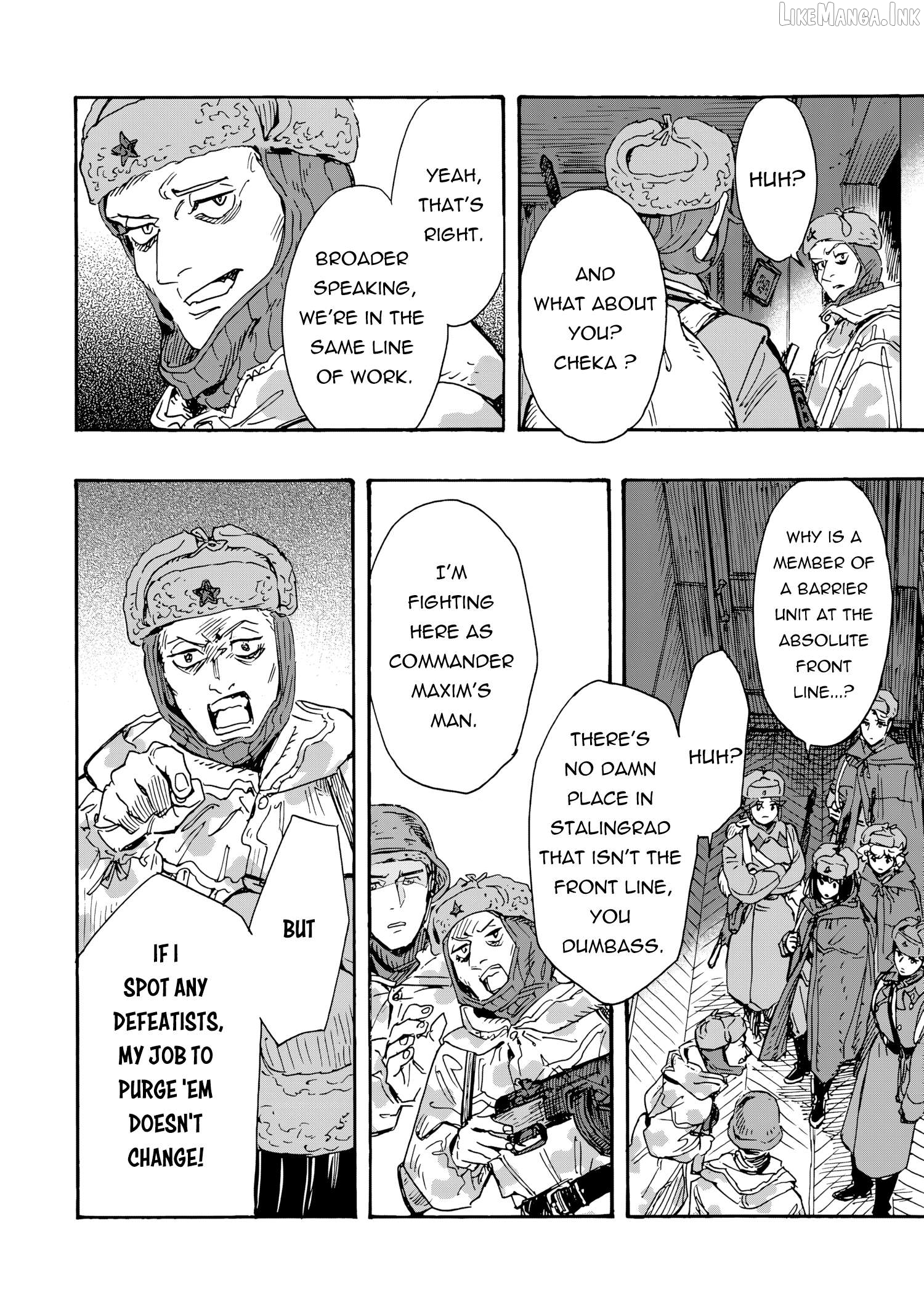 Comrade Girls, Shoot the Enemy Chapter 12 page 19