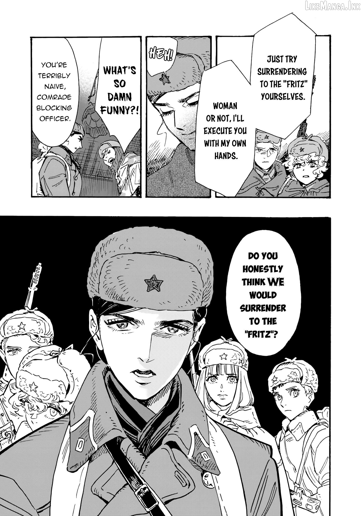 Comrade Girls, Shoot the Enemy Chapter 12 page 20