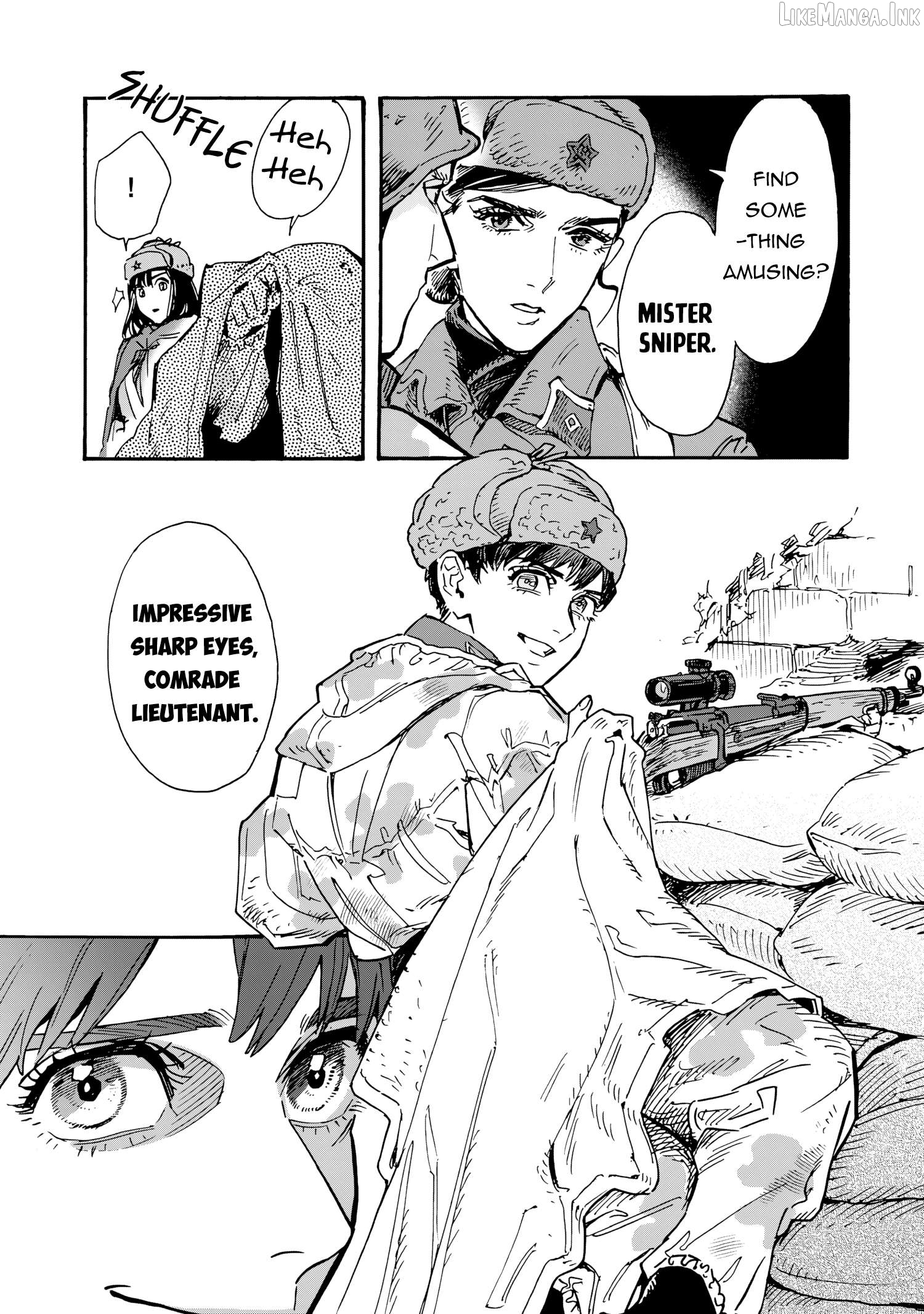 Comrade Girls, Shoot the Enemy Chapter 12 page 22
