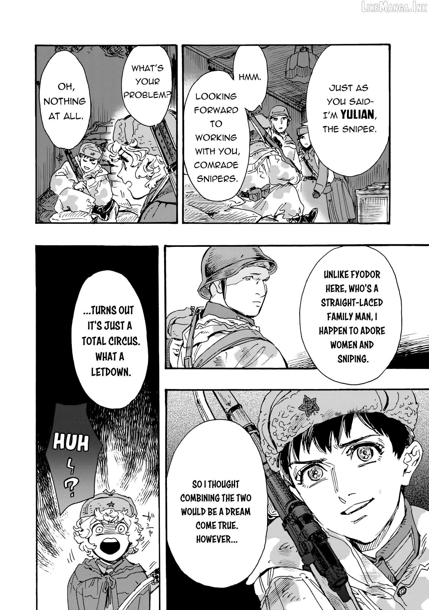 Comrade Girls, Shoot the Enemy Chapter 12 page 23