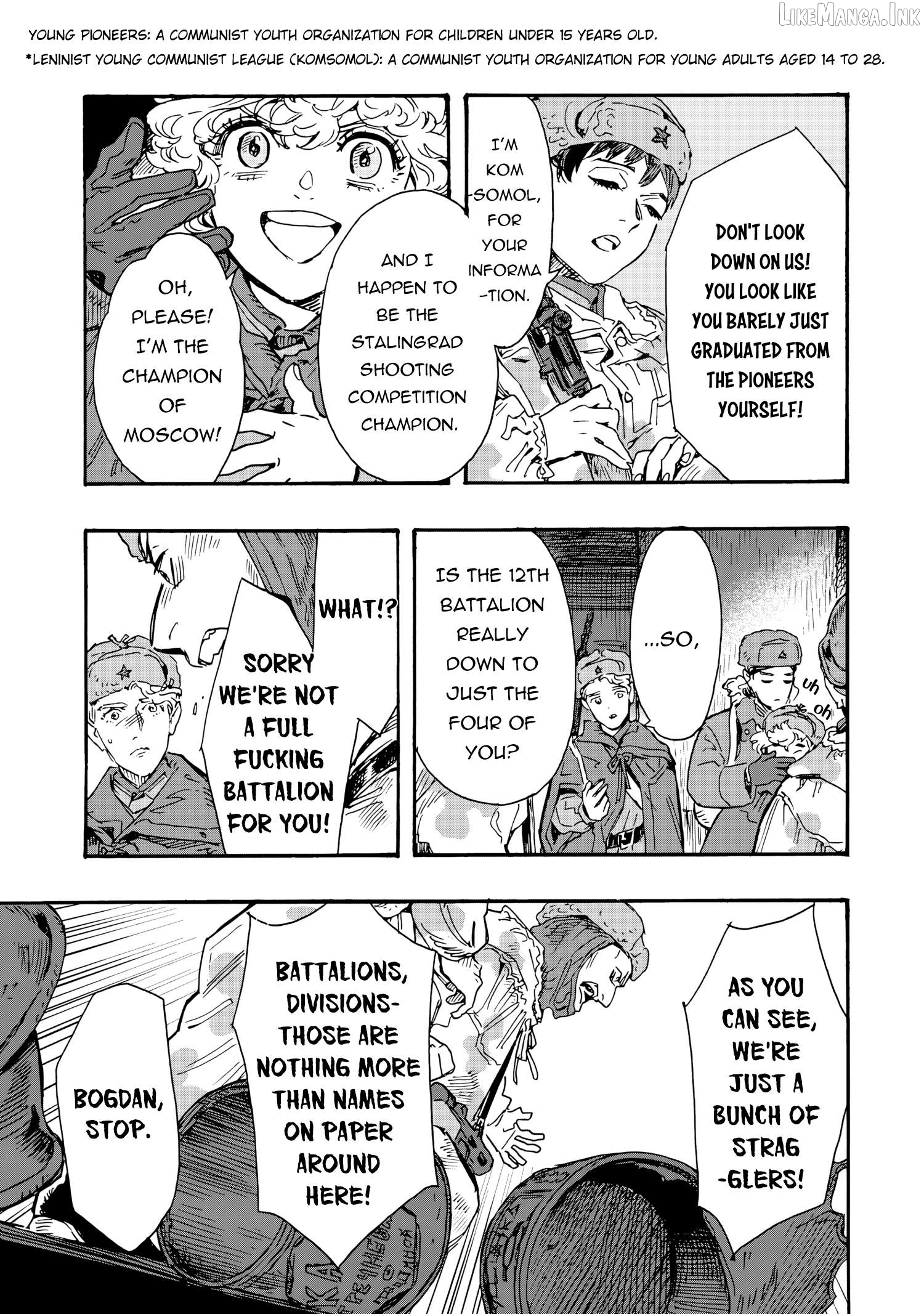 Comrade Girls, Shoot the Enemy Chapter 12 page 24