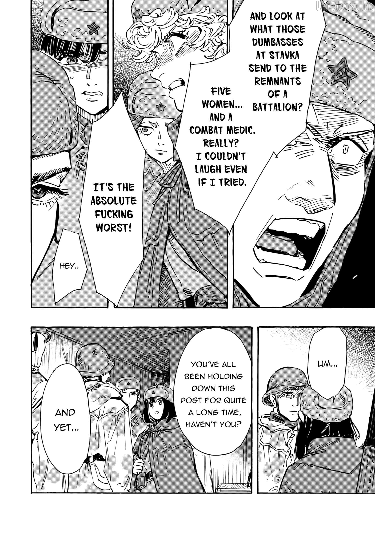 Comrade Girls, Shoot the Enemy Chapter 12 page 25
