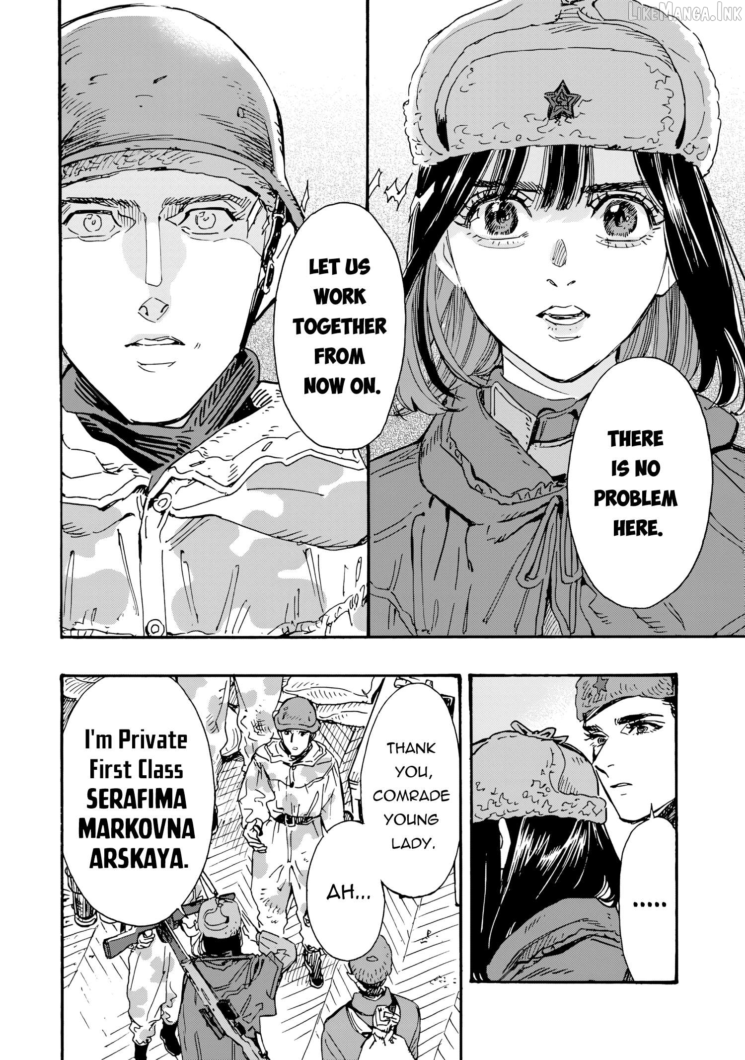 Comrade Girls, Shoot the Enemy Chapter 12 page 27