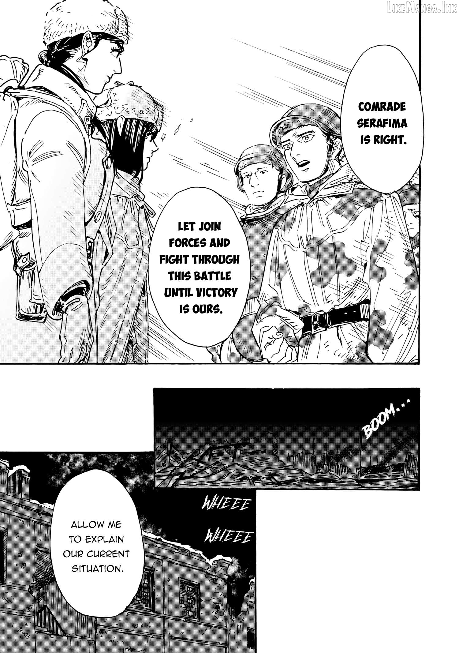 Comrade Girls, Shoot the Enemy Chapter 12 page 28