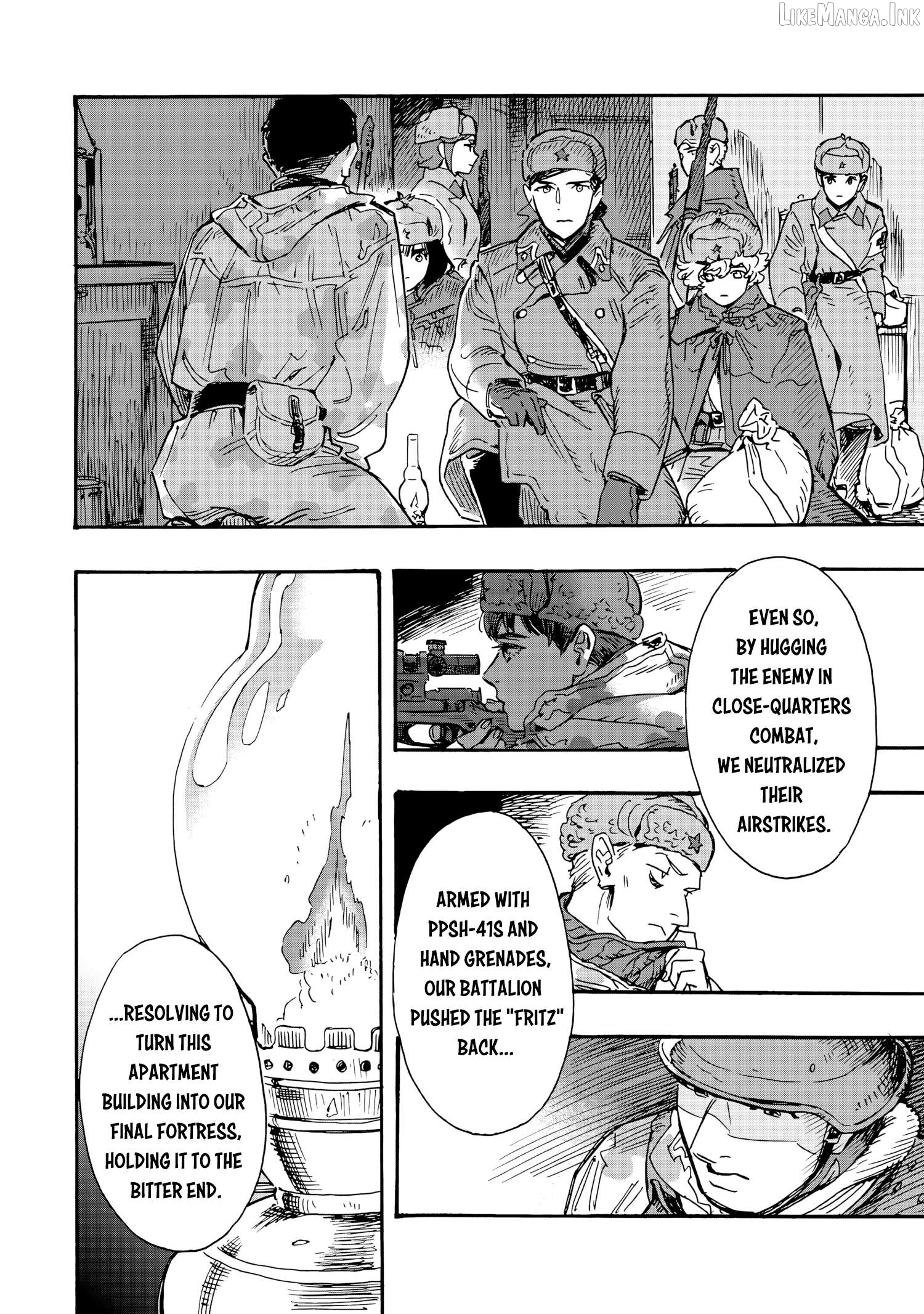 Comrade Girls, Shoot the Enemy Chapter 12 page 33