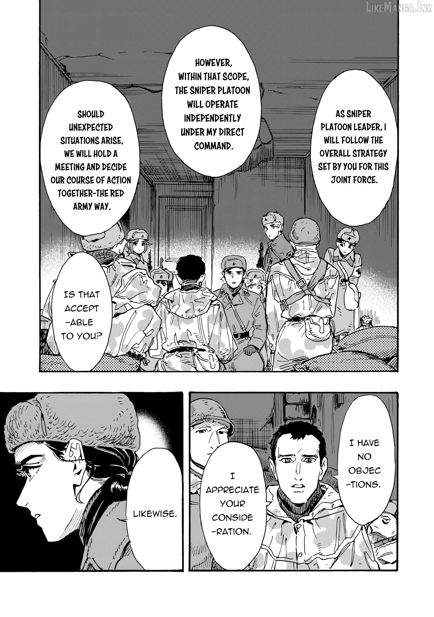 Comrade Girls, Shoot the Enemy Chapter 12 page 38