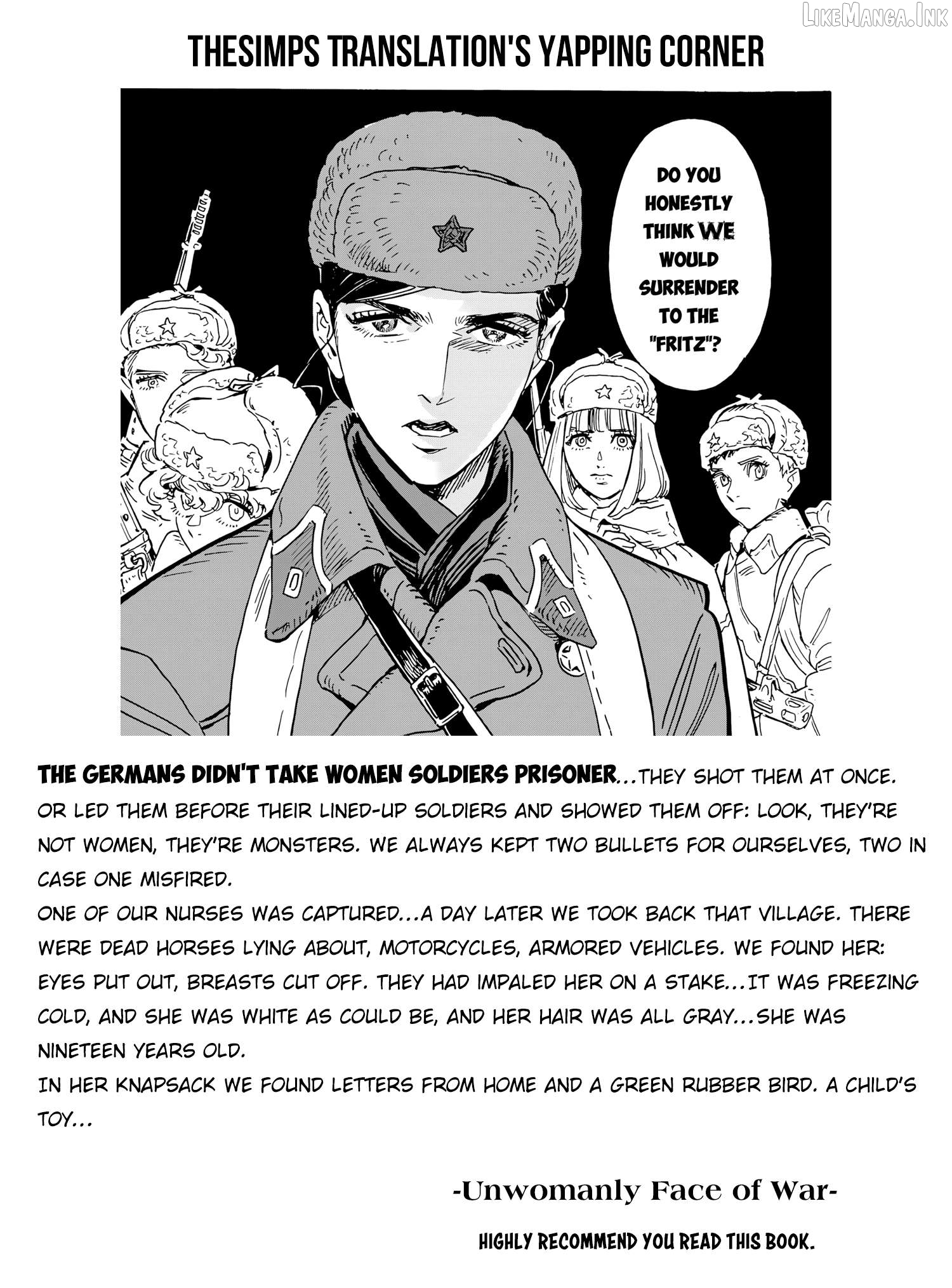 Comrade Girls, Shoot the Enemy Chapter 12 page 42