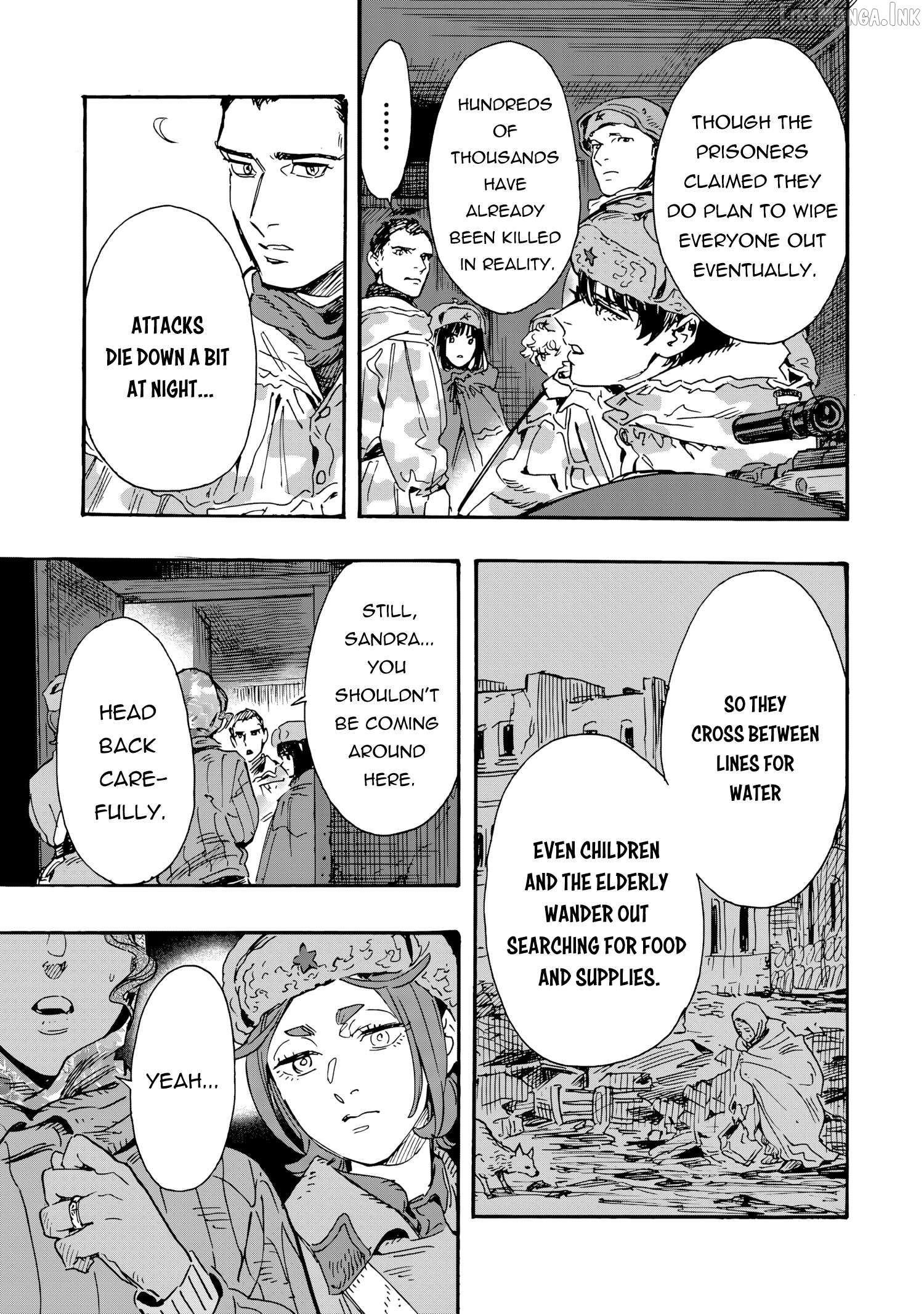 Comrade Girls, Shoot the Enemy Chapter 13 page 4