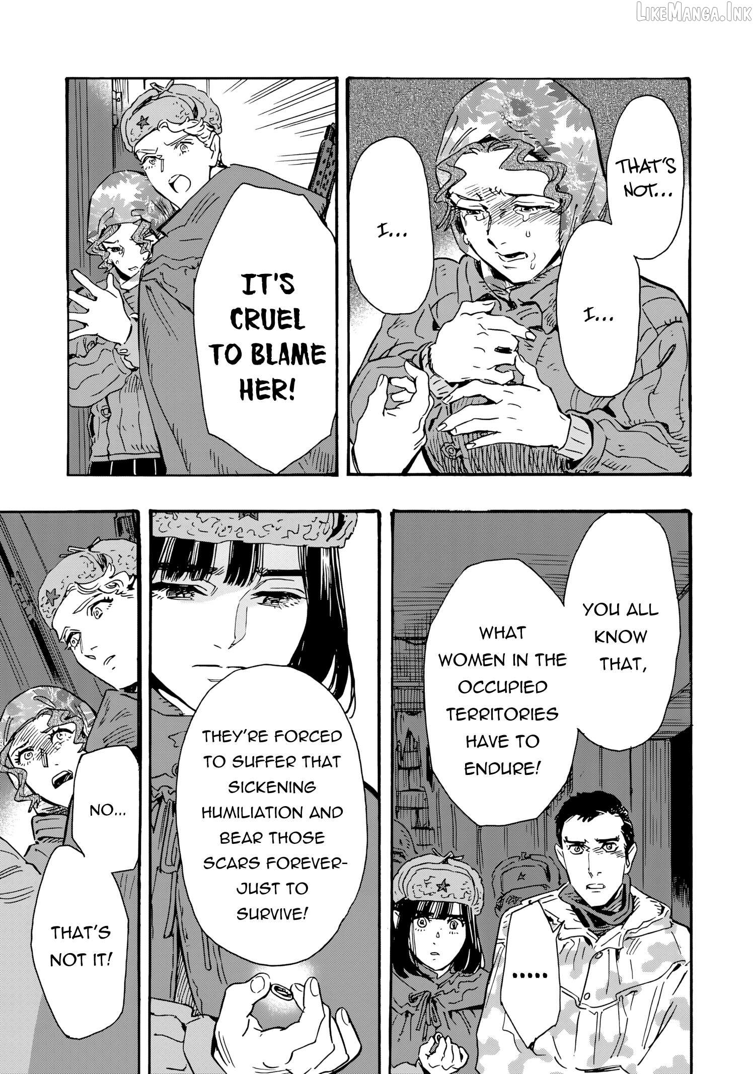 Comrade Girls, Shoot the Enemy Chapter 13 page 8