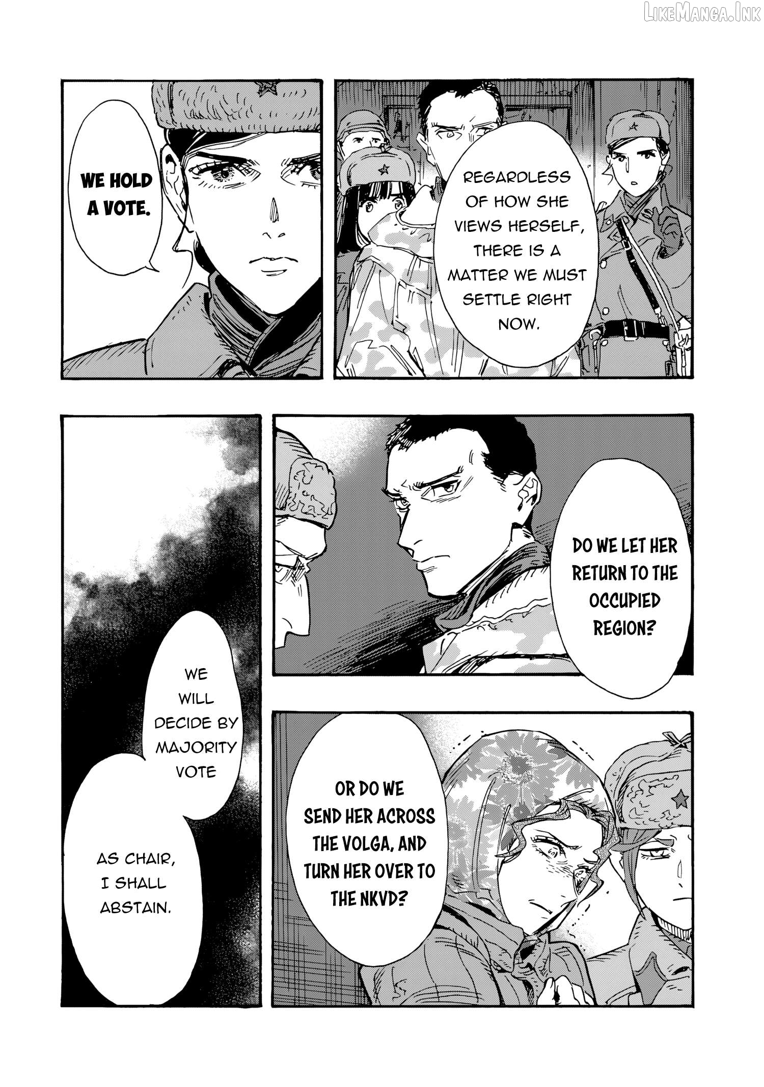 Comrade Girls, Shoot the Enemy Chapter 13 page 13