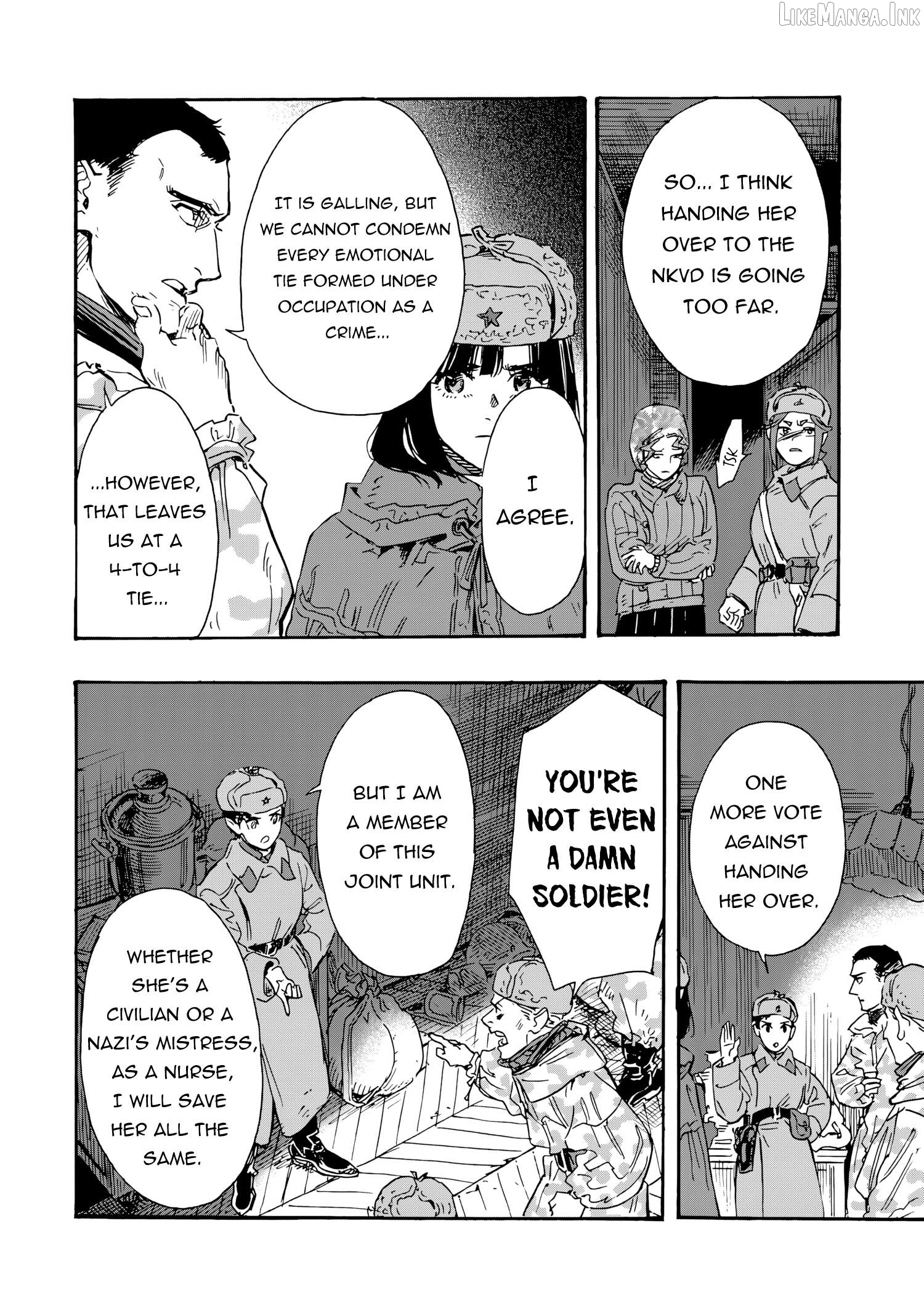 Comrade Girls, Shoot the Enemy Chapter 13 page 15