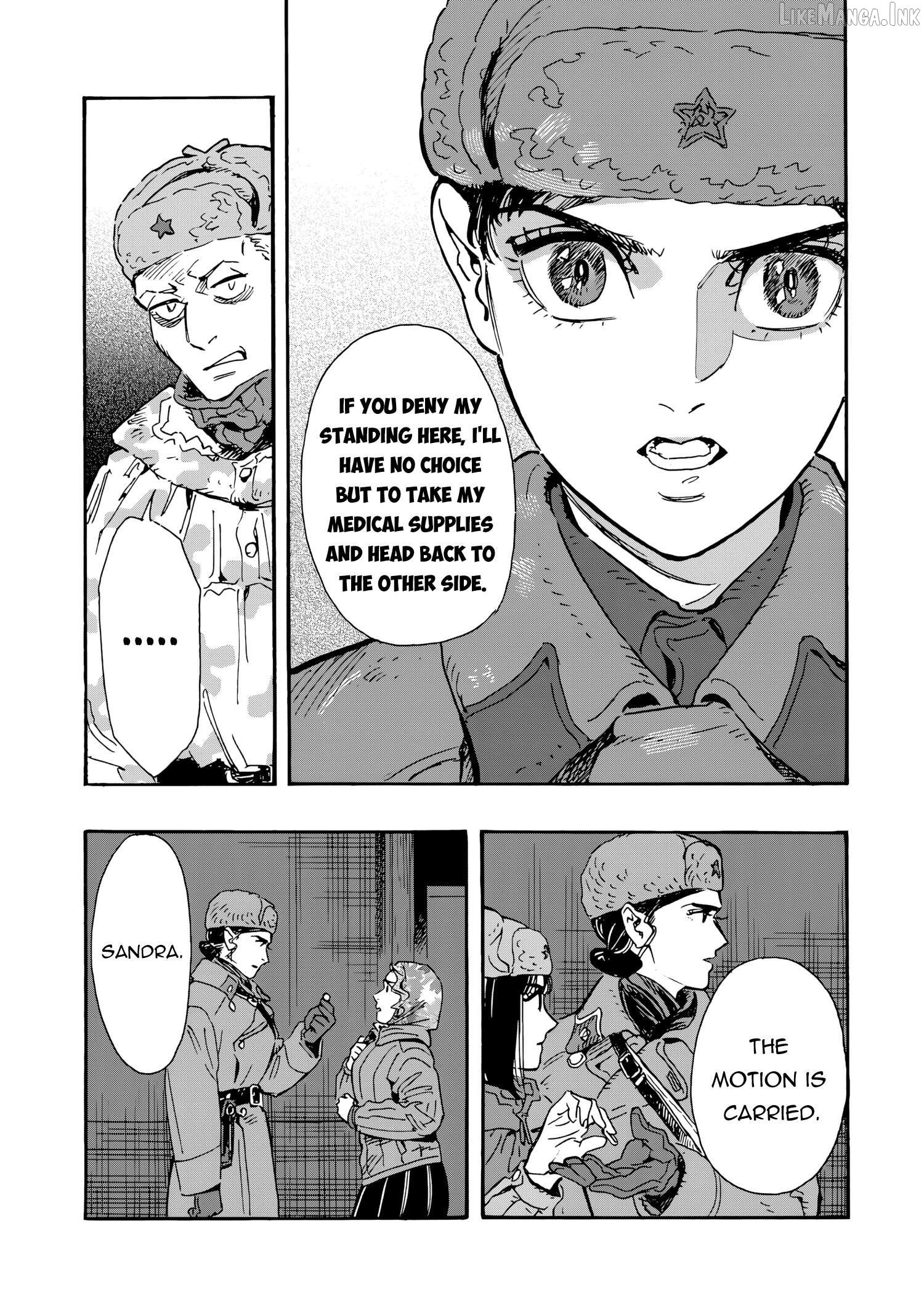 Comrade Girls, Shoot the Enemy Chapter 13 page 16