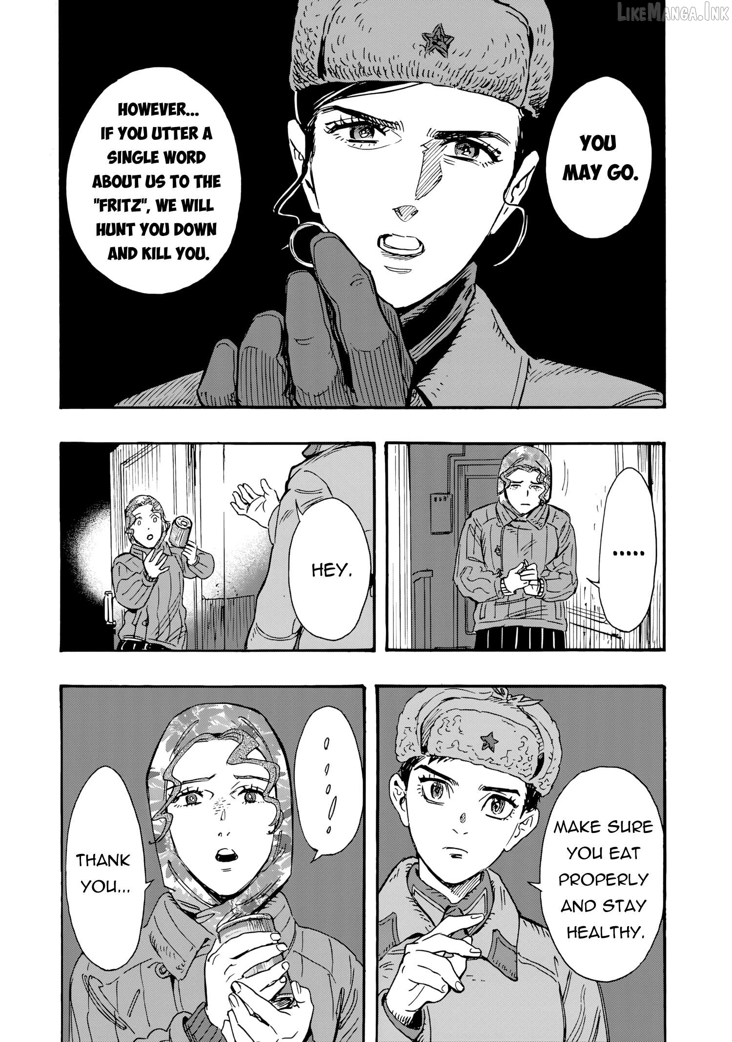 Comrade Girls, Shoot the Enemy Chapter 13 page 17