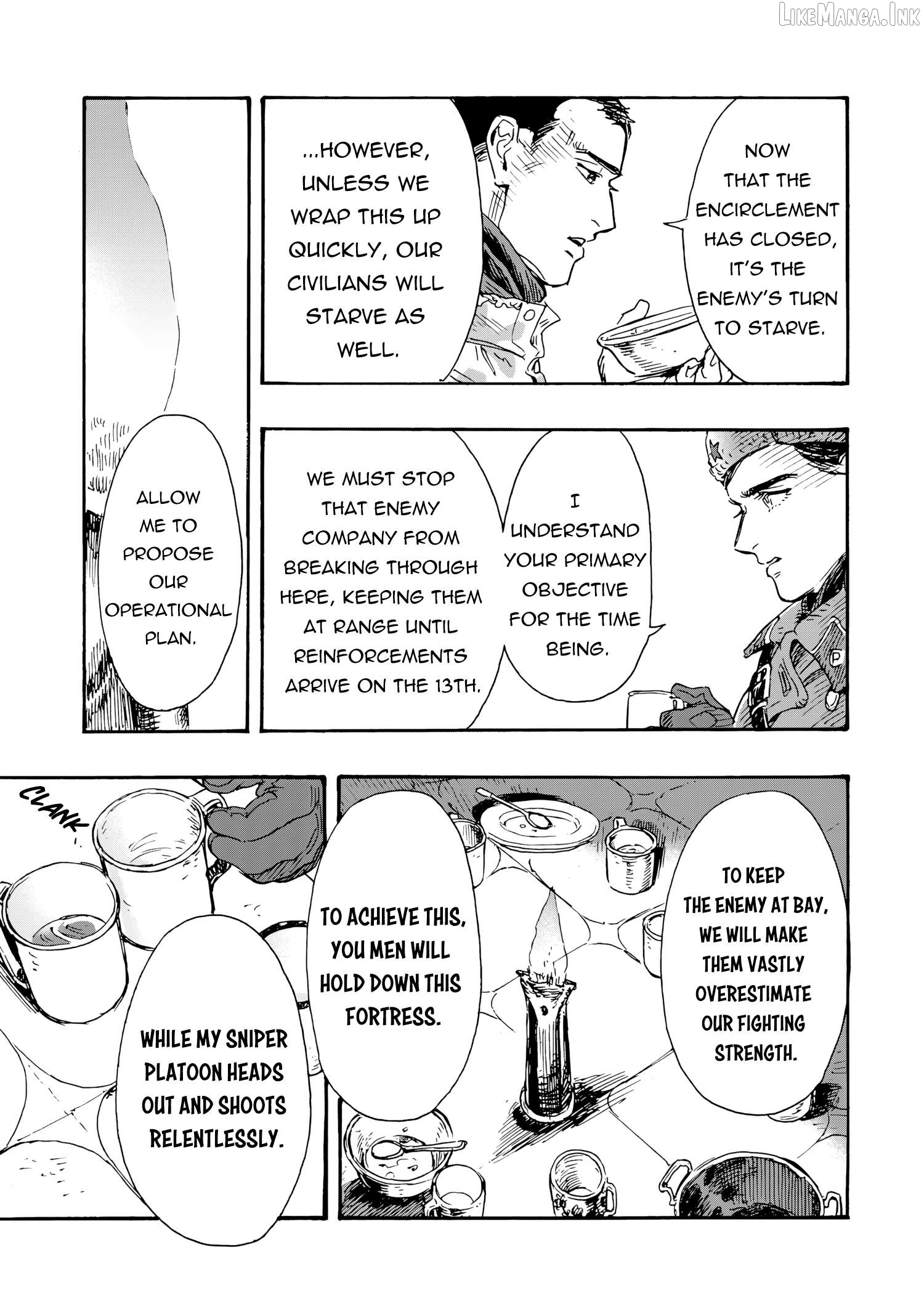 Comrade Girls, Shoot the Enemy Chapter 13 page 22