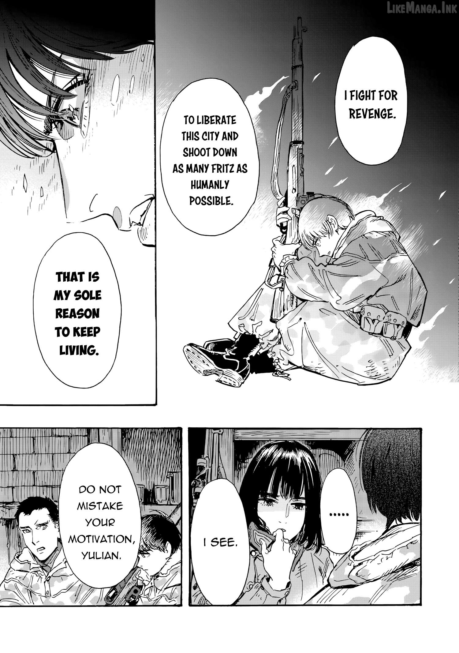Comrade Girls, Shoot the Enemy Chapter 13 page 30