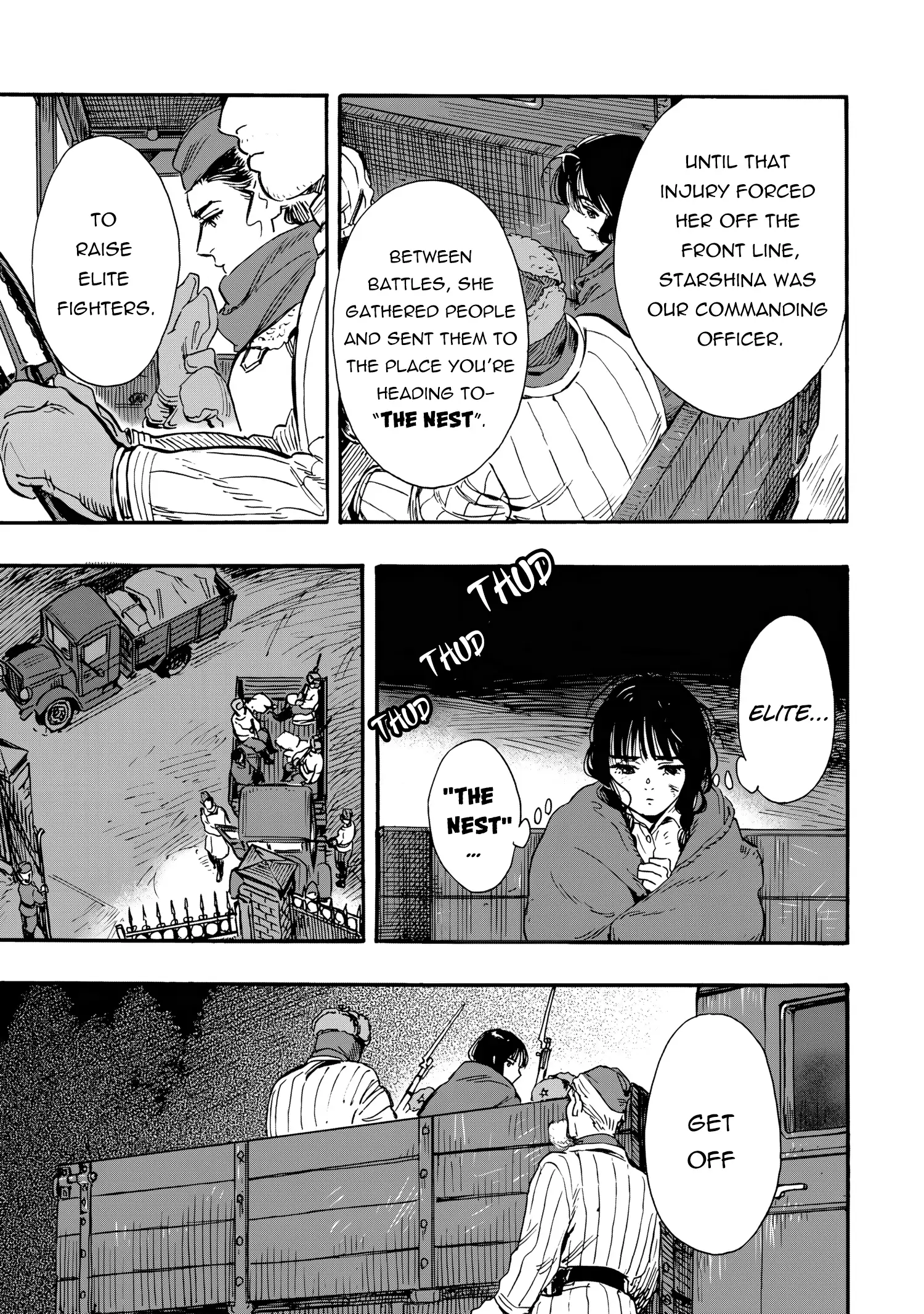 Comrade Girls, Shoot the Enemy Chapter 2 page 9