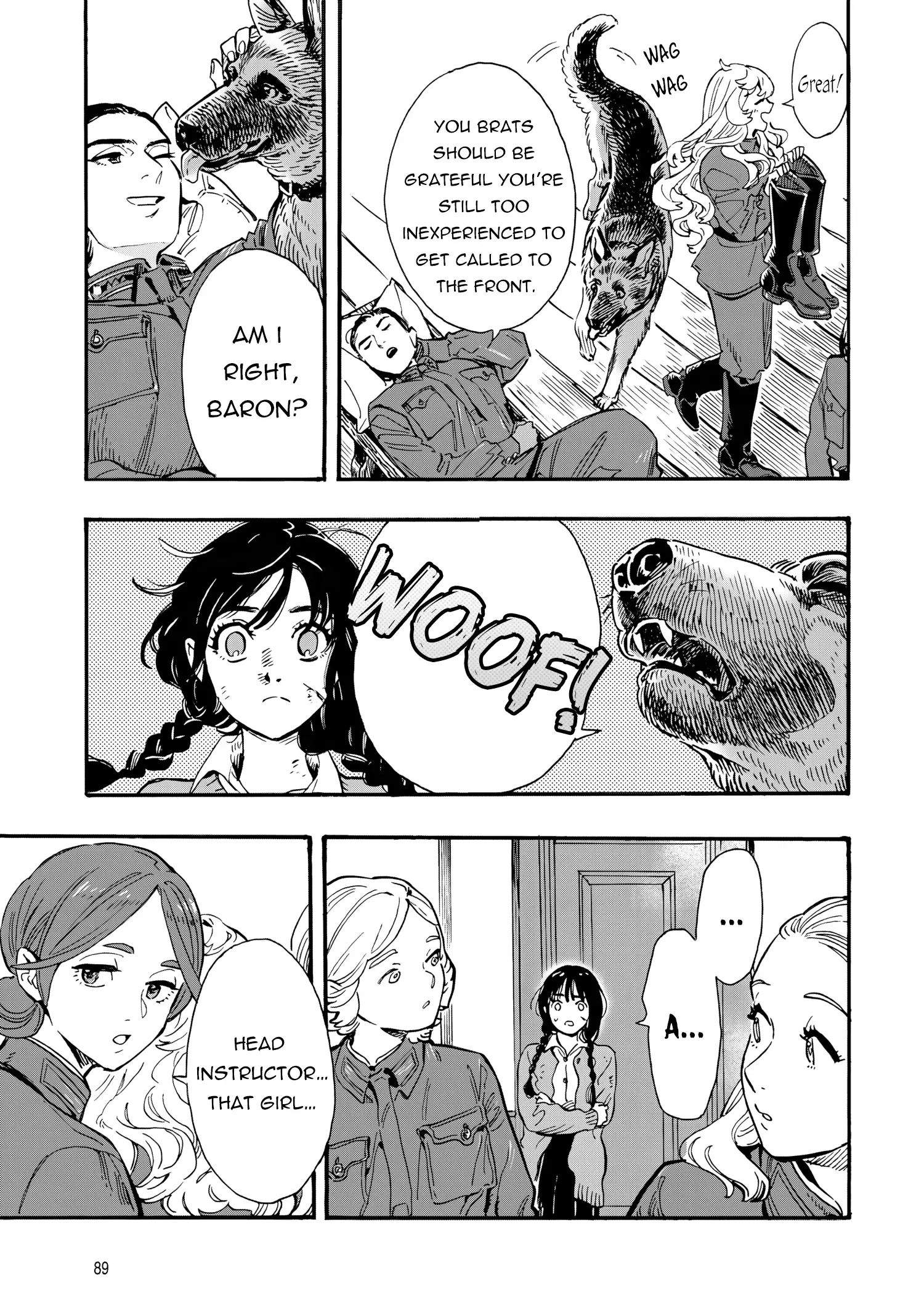 Comrade Girls, Shoot the Enemy Chapter 2 page 16