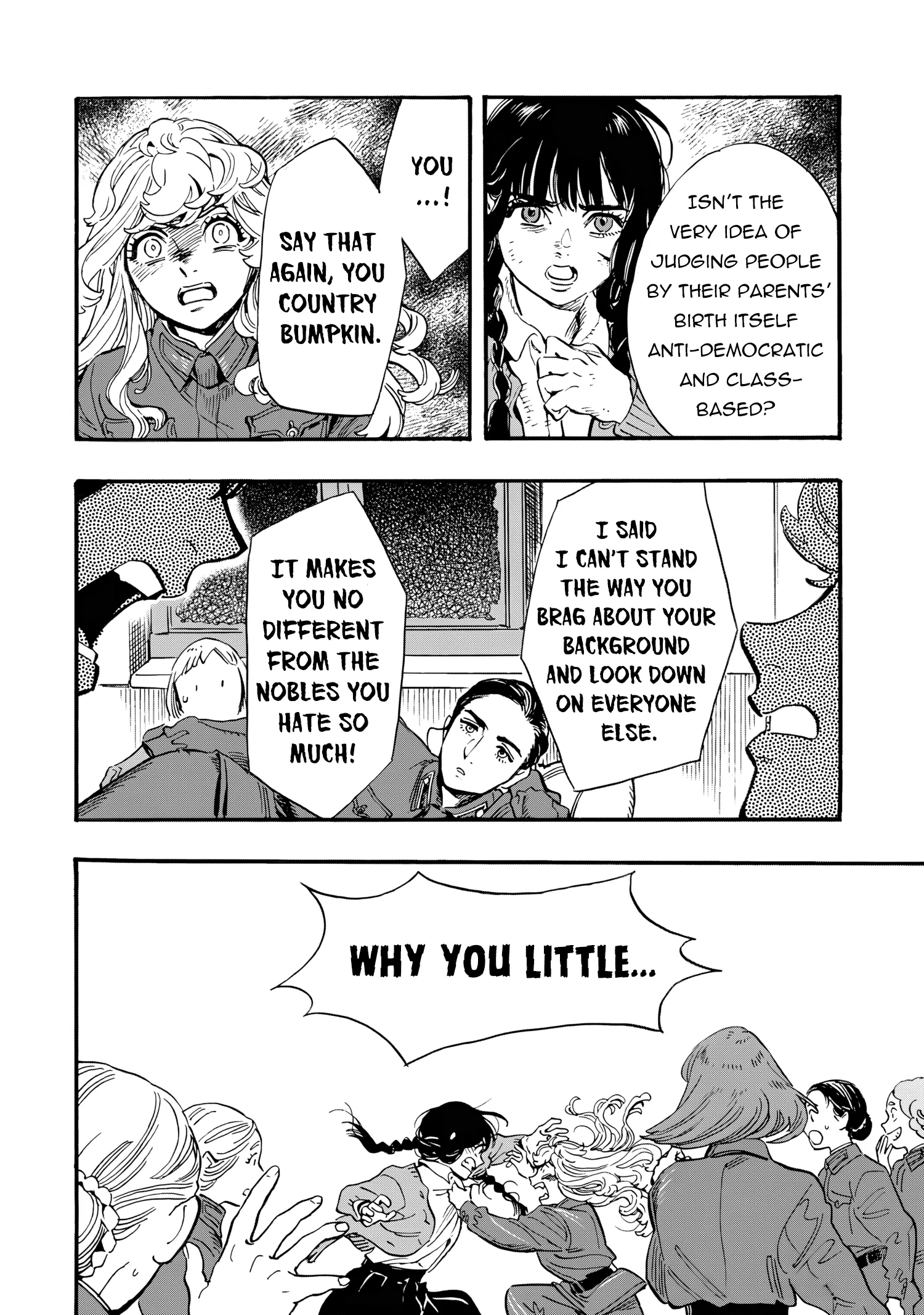 Comrade Girls, Shoot the Enemy Chapter 2 page 21