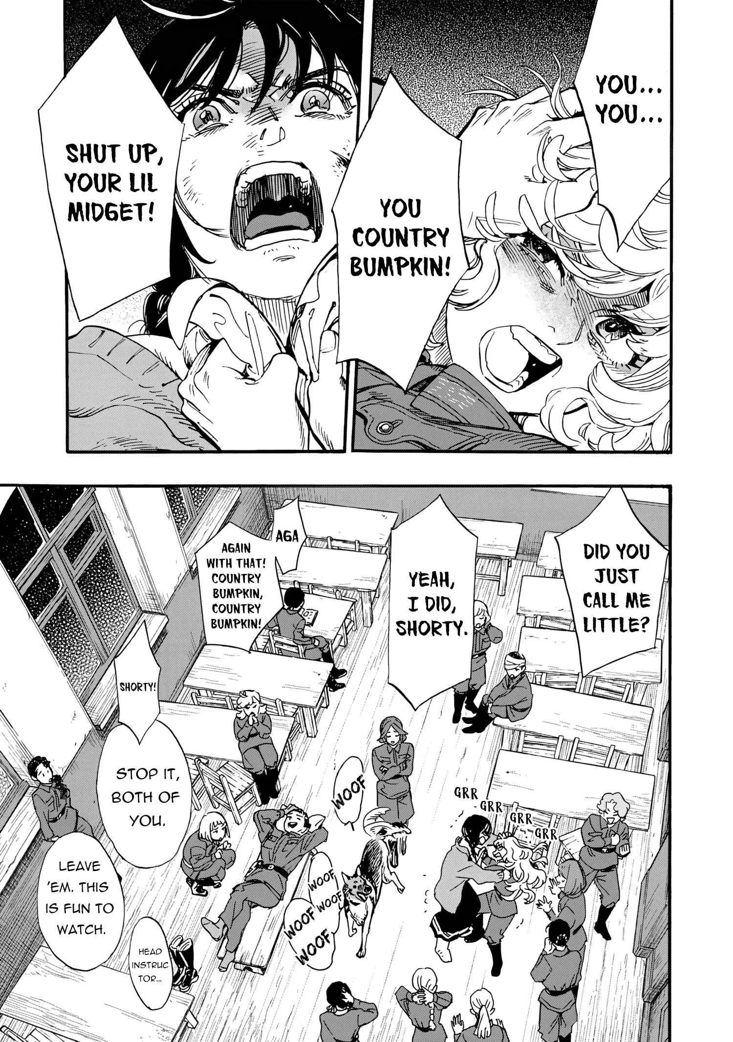 Comrade Girls, Shoot the Enemy Chapter 2 page 22