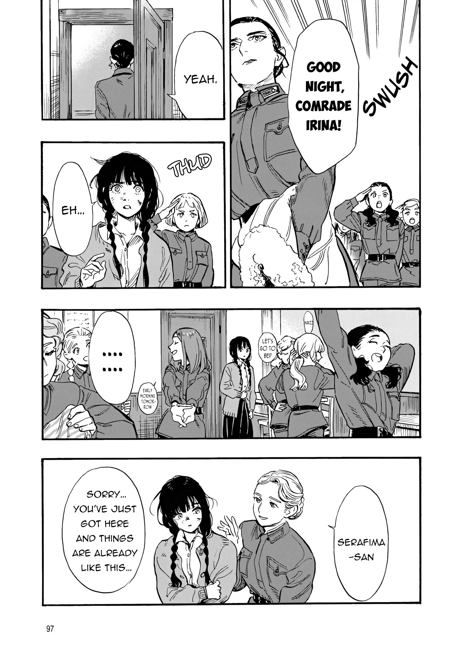 Comrade Girls, Shoot the Enemy Chapter 2 page 24
