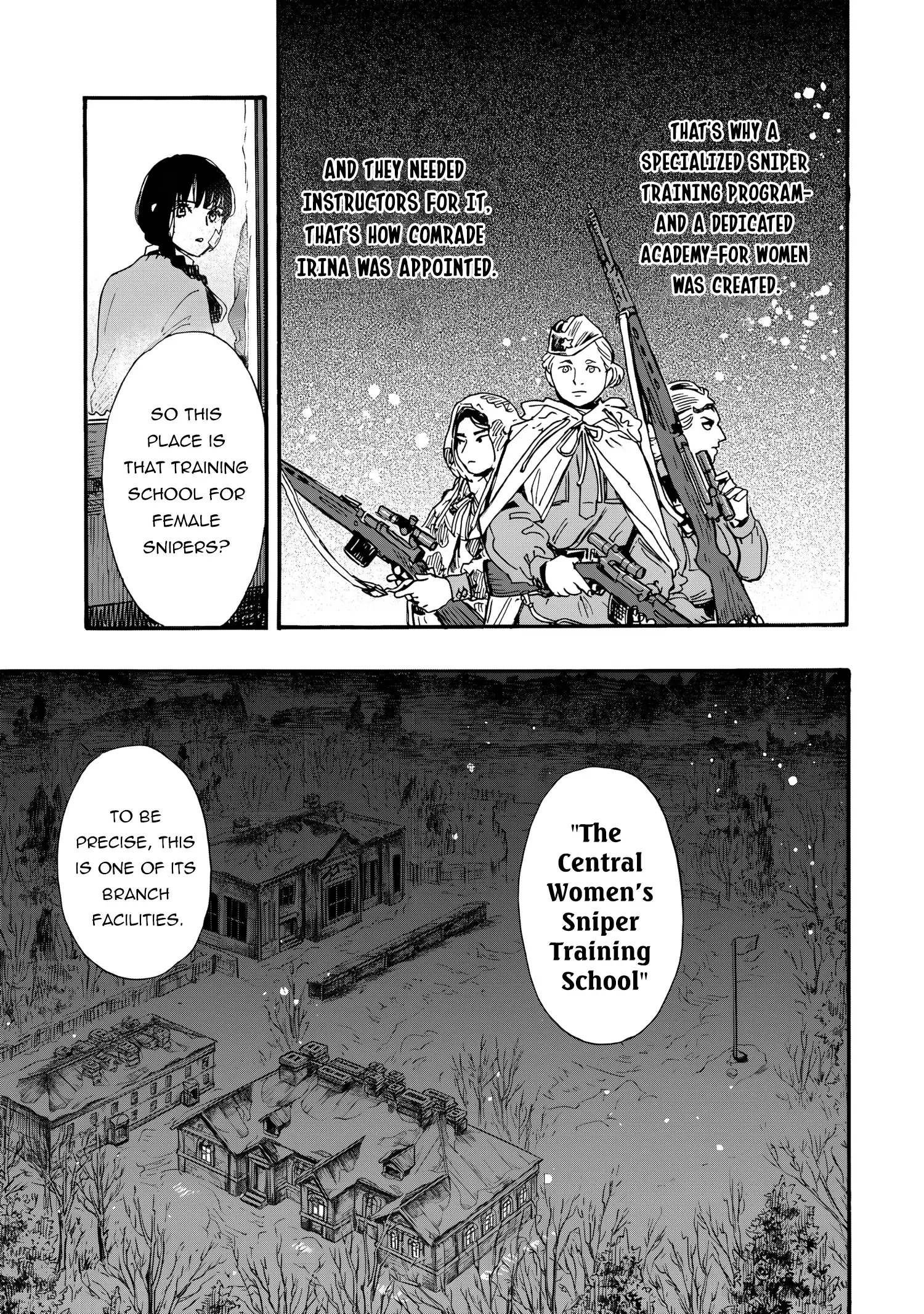 Comrade Girls, Shoot the Enemy Chapter 2 page 34