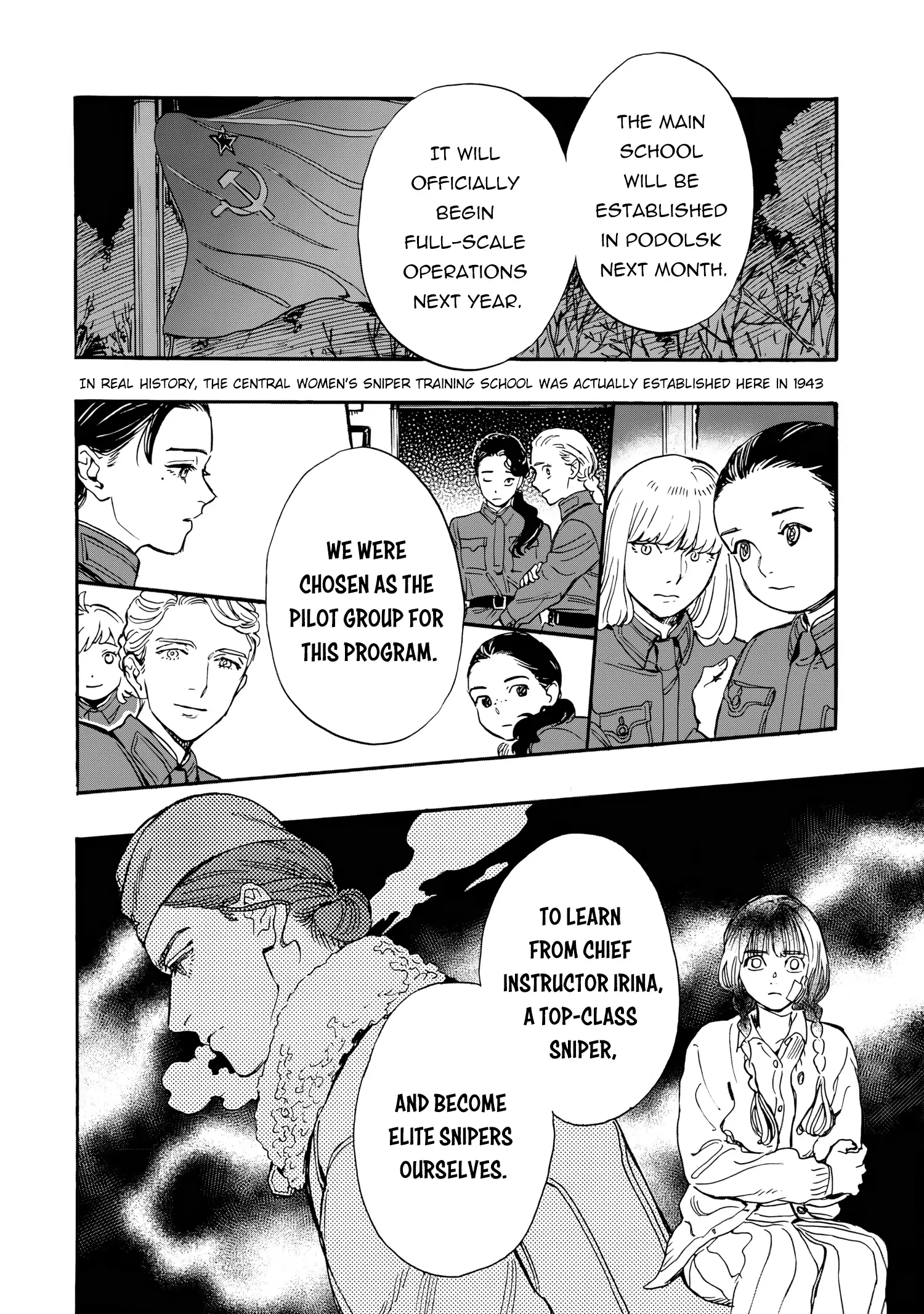 Comrade Girls, Shoot the Enemy Chapter 2 page 35
