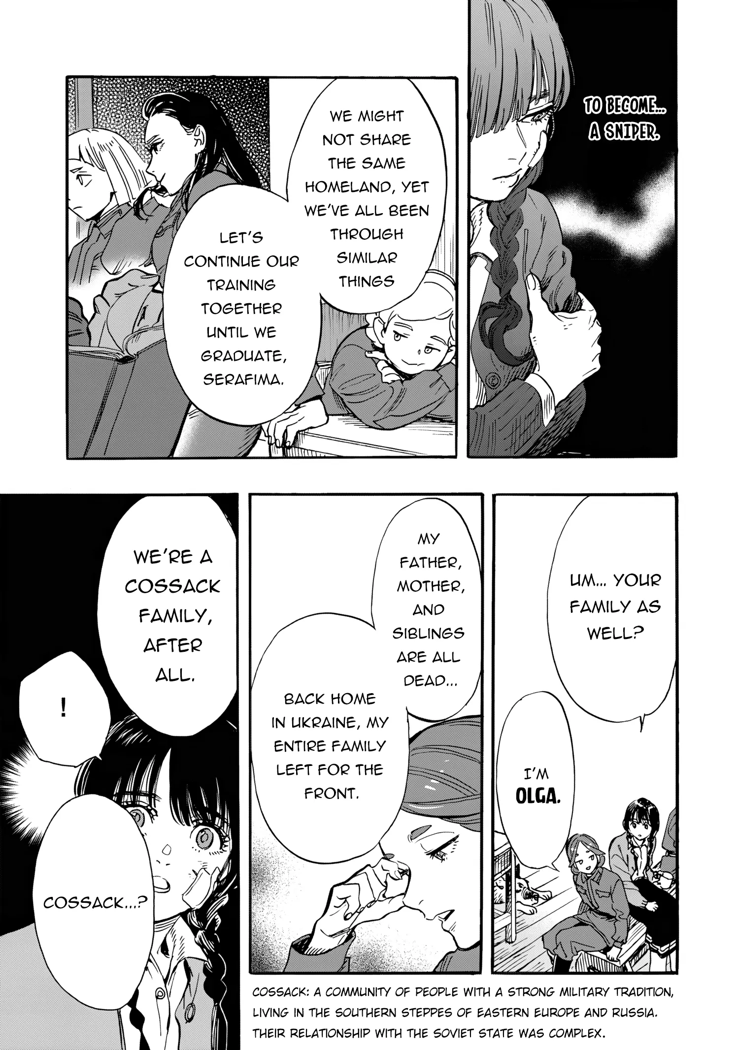 Comrade Girls, Shoot the Enemy Chapter 2 page 36