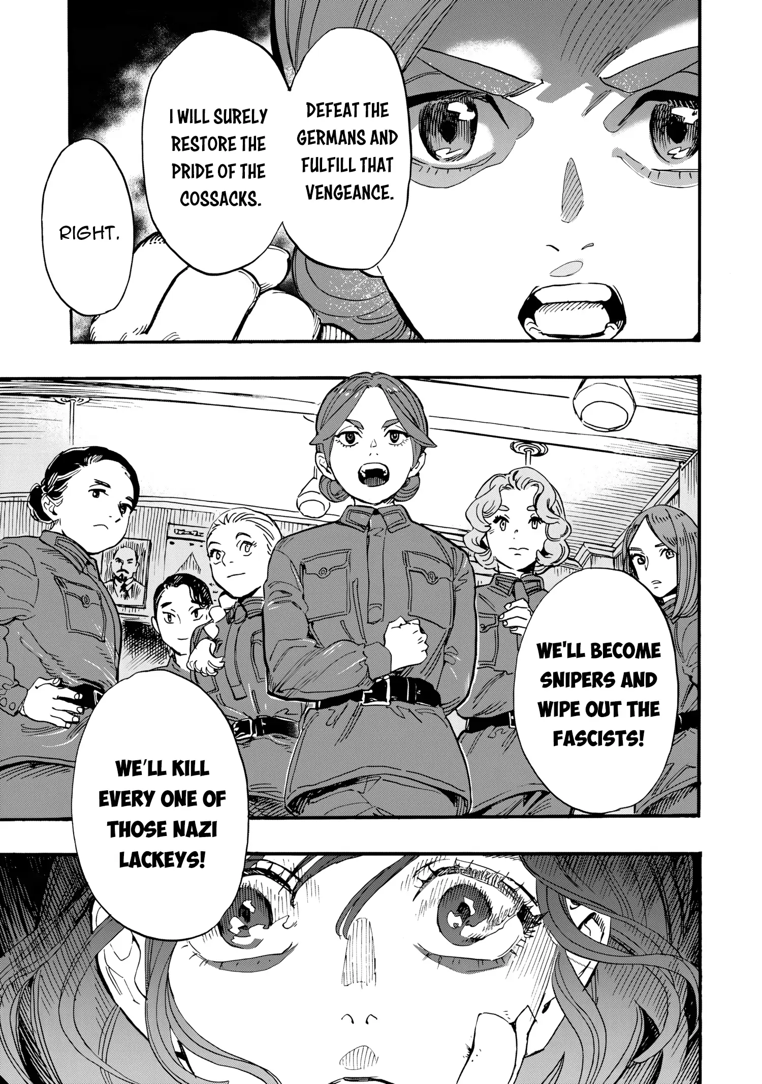 Comrade Girls, Shoot the Enemy Chapter 2 page 38