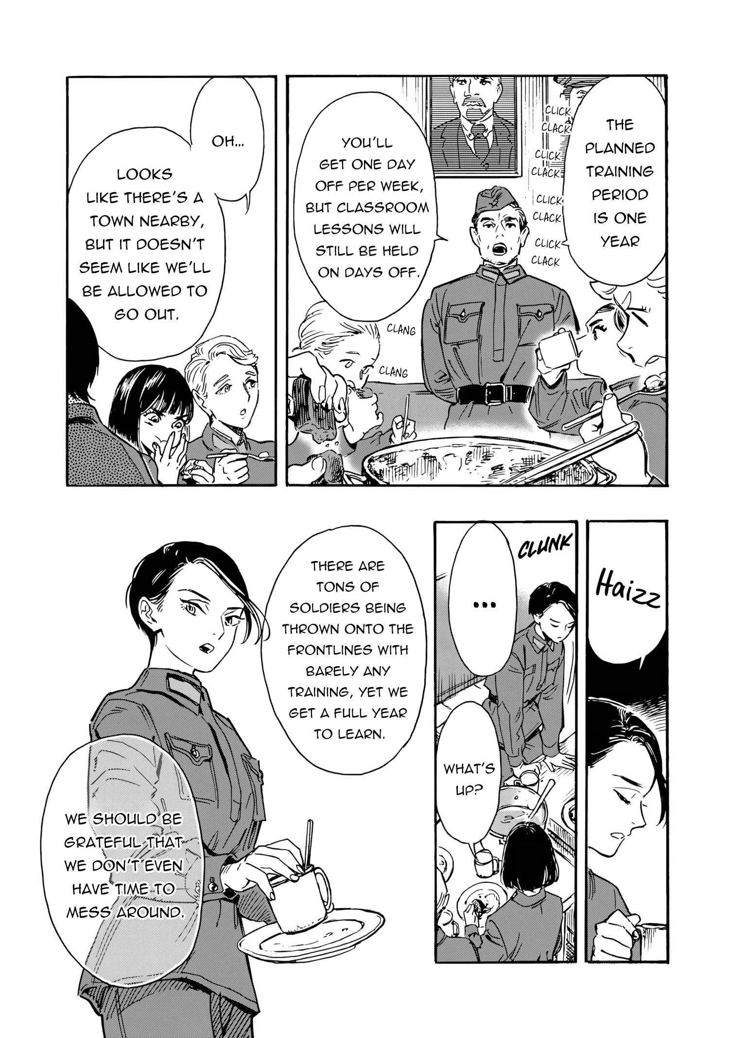 Comrade Girls, Shoot the Enemy Chapter 3 page 5
