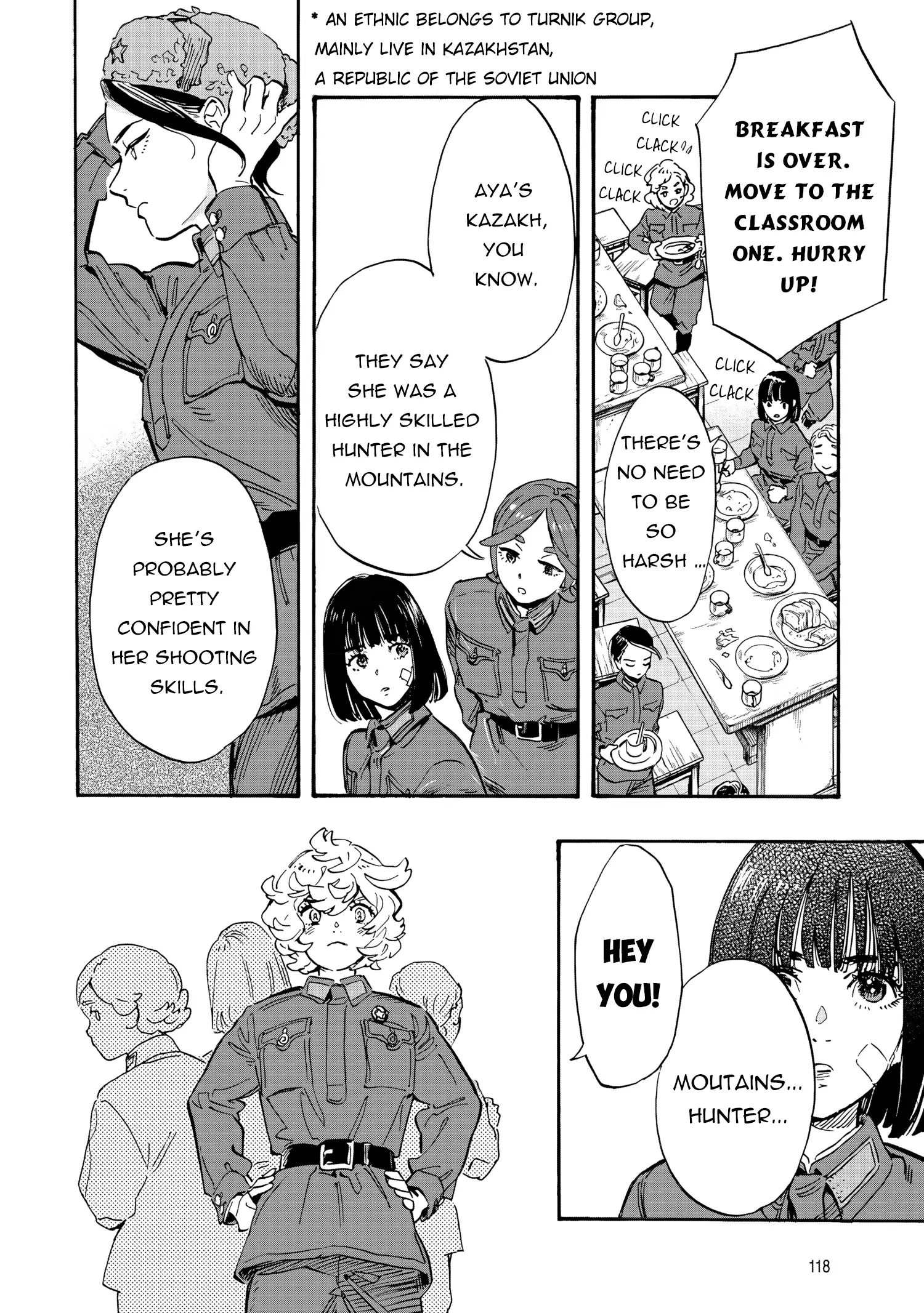 Comrade Girls, Shoot the Enemy Chapter 3 page 6