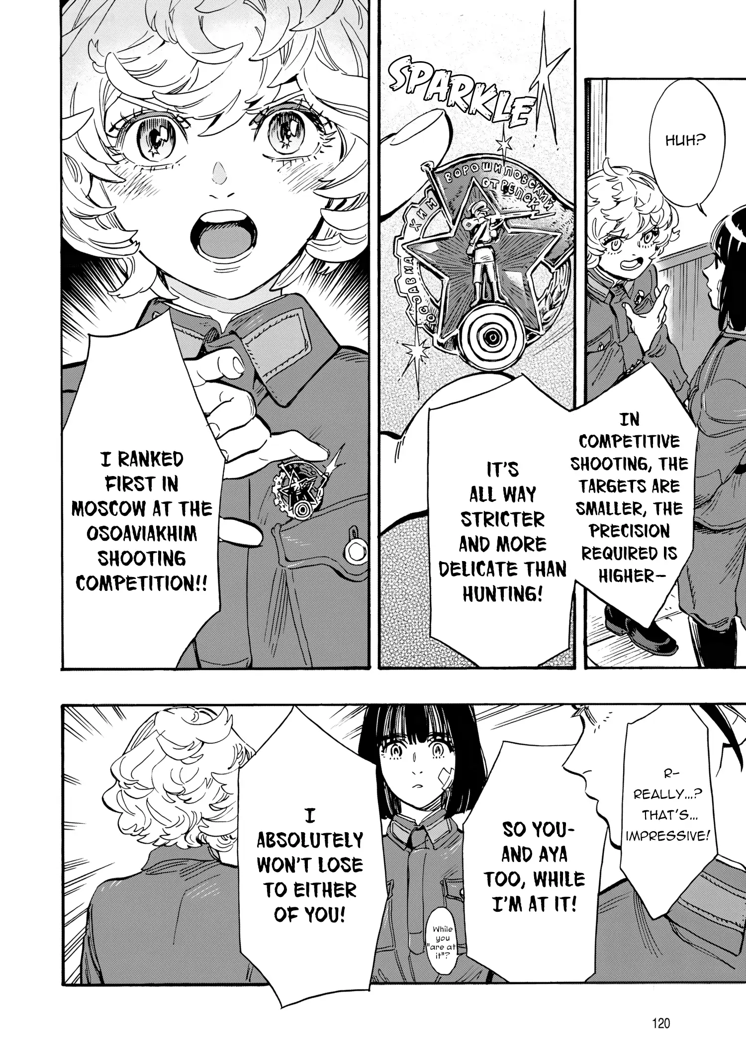 Comrade Girls, Shoot the Enemy Chapter 3 page 8
