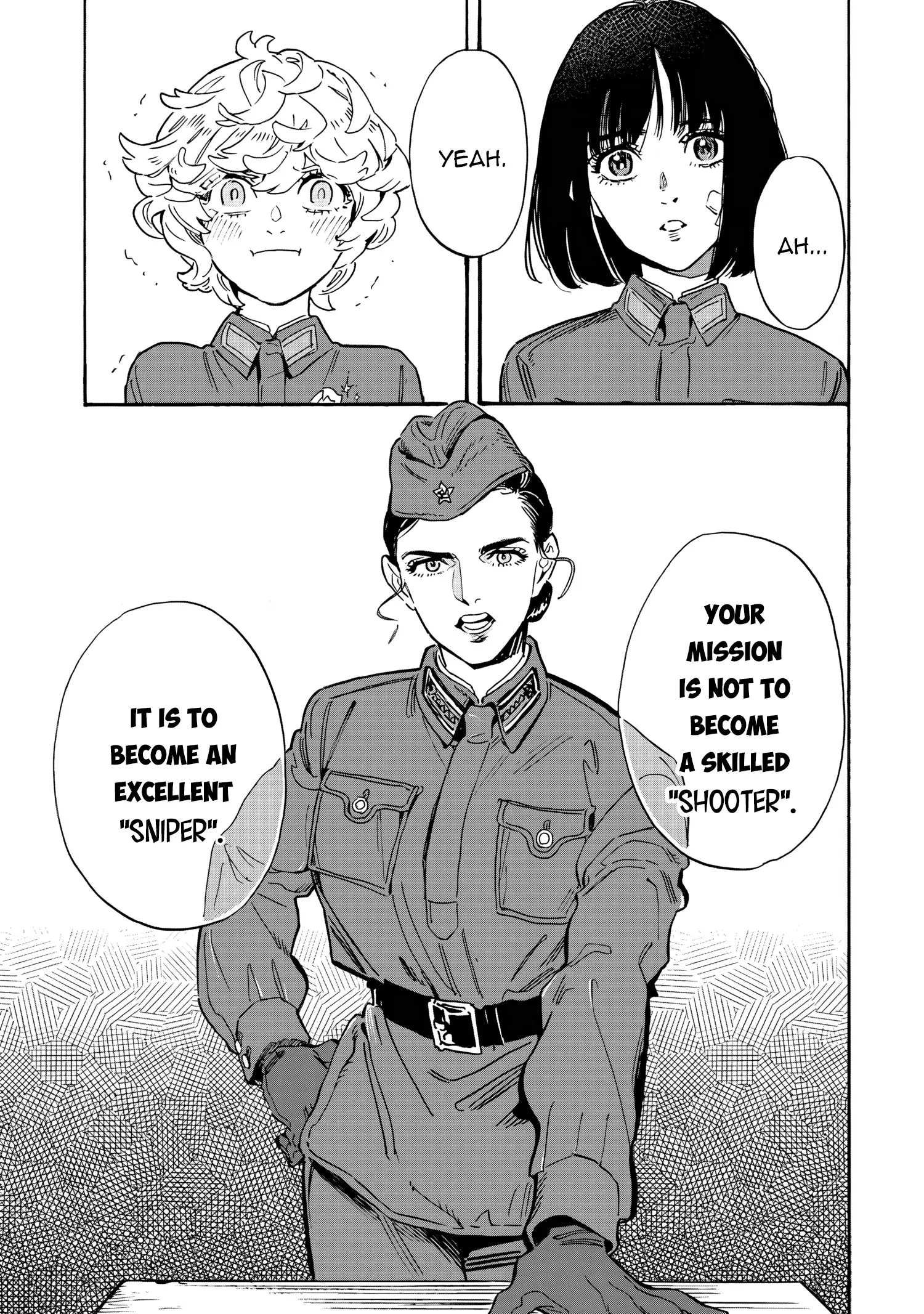 Comrade Girls, Shoot the Enemy Chapter 3 page 9