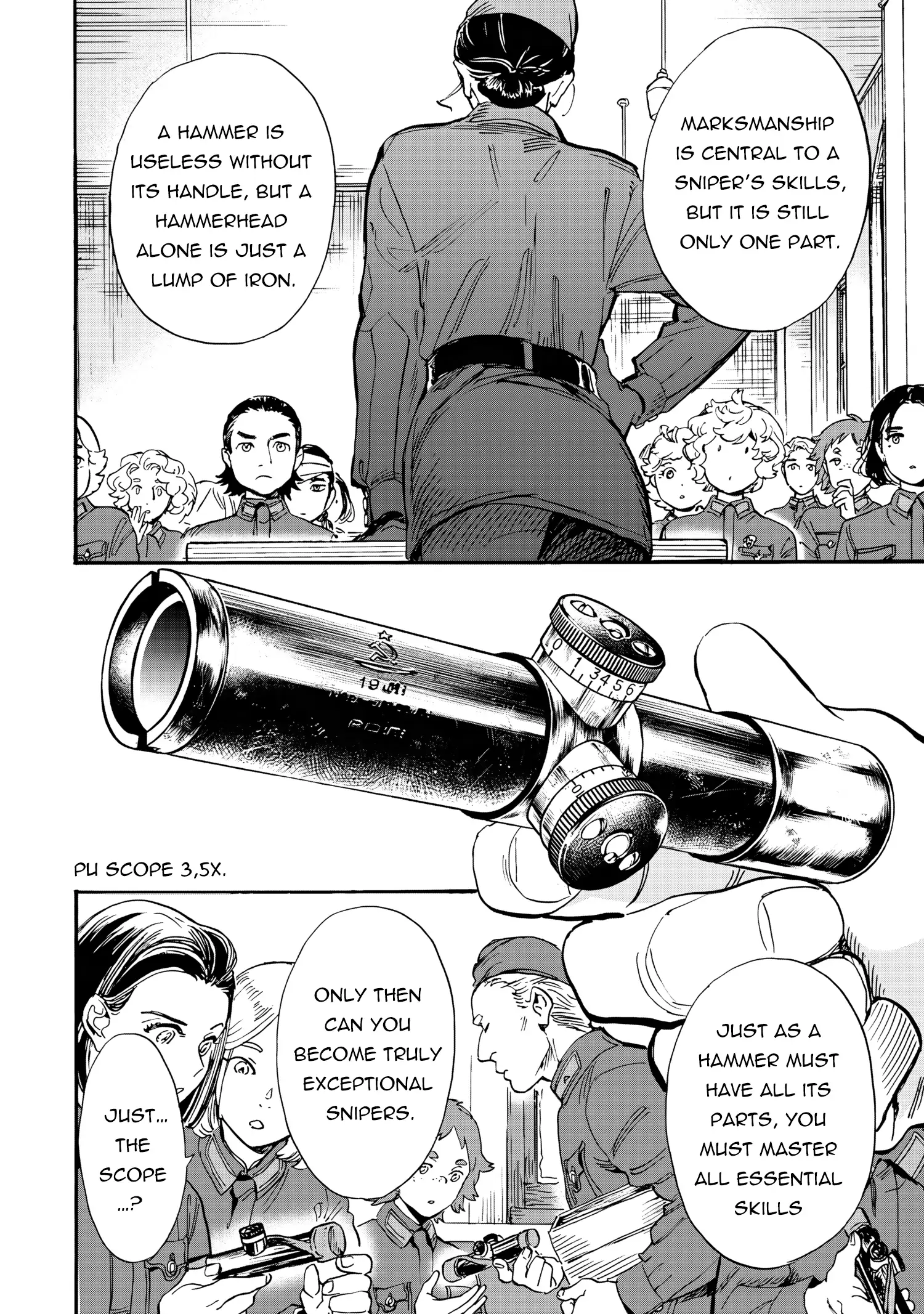 Comrade Girls, Shoot the Enemy Chapter 3 page 10
