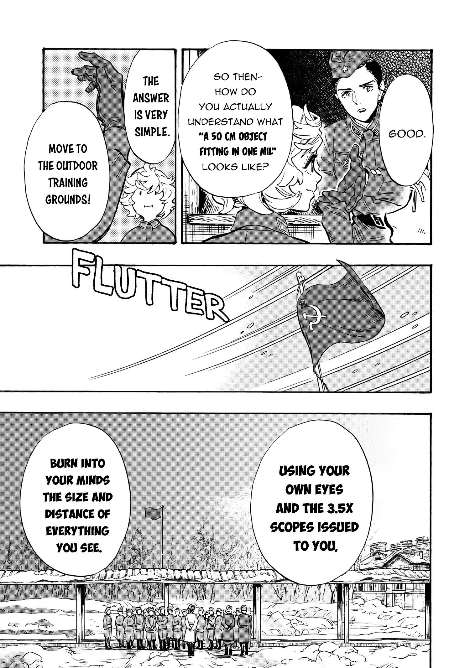 Comrade Girls, Shoot the Enemy Chapter 3 page 13