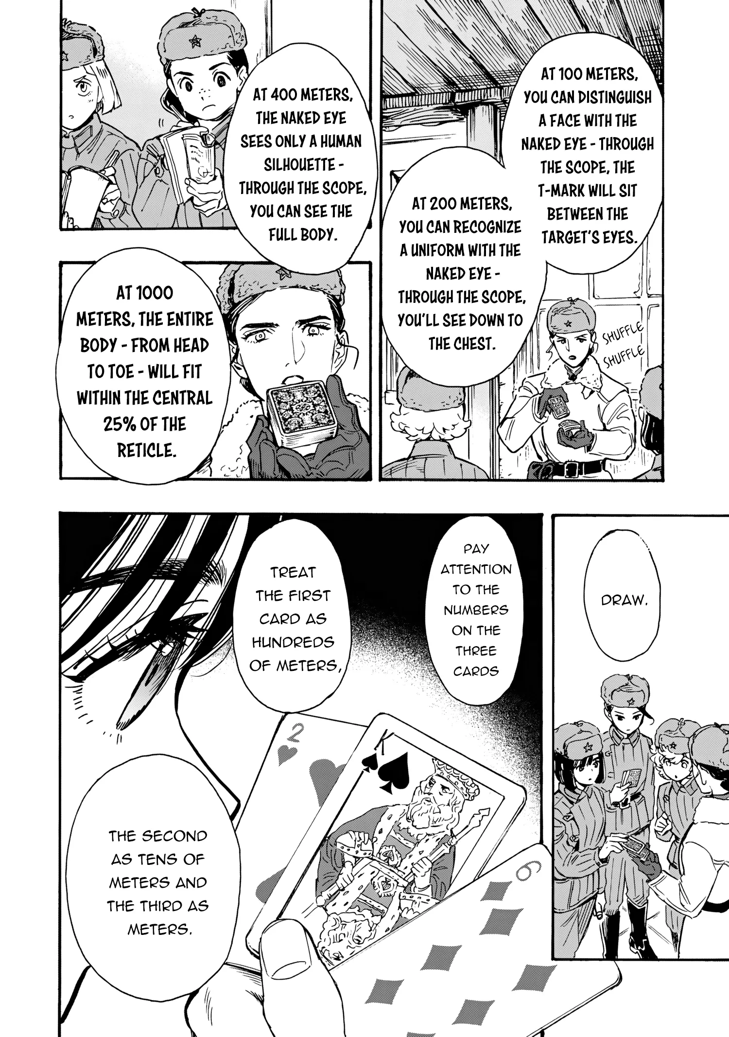 Comrade Girls, Shoot the Enemy Chapter 3 page 14